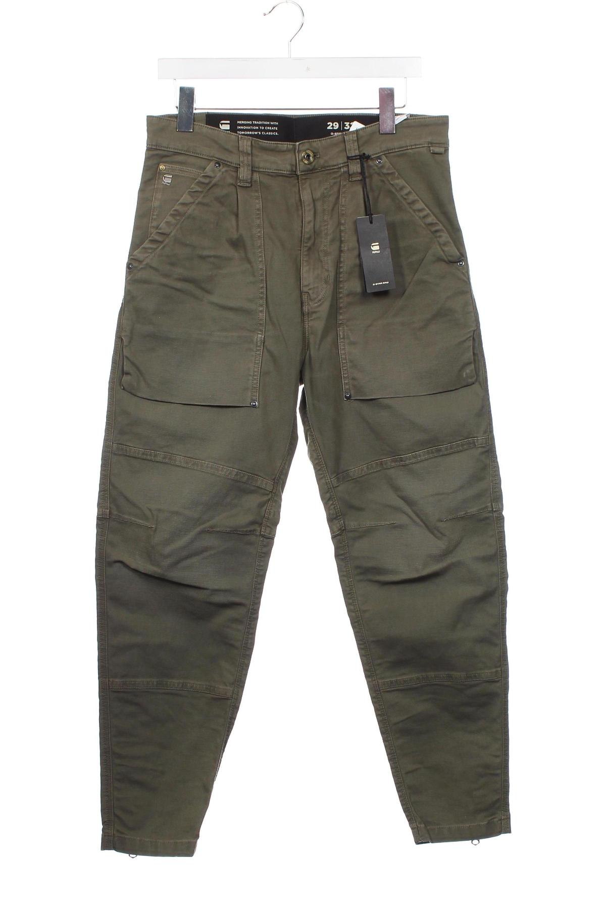 Pantaloni de bărbați G-Star Raw, Mărime S, Culoare Verde, Preț 250,00 Lei