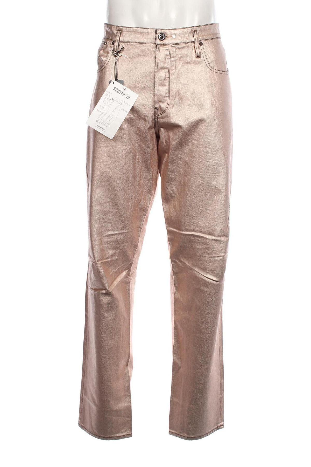 Pantaloni de bărbați G-Star Raw, Mărime XL, Culoare Roz, Preț 281,25 Lei