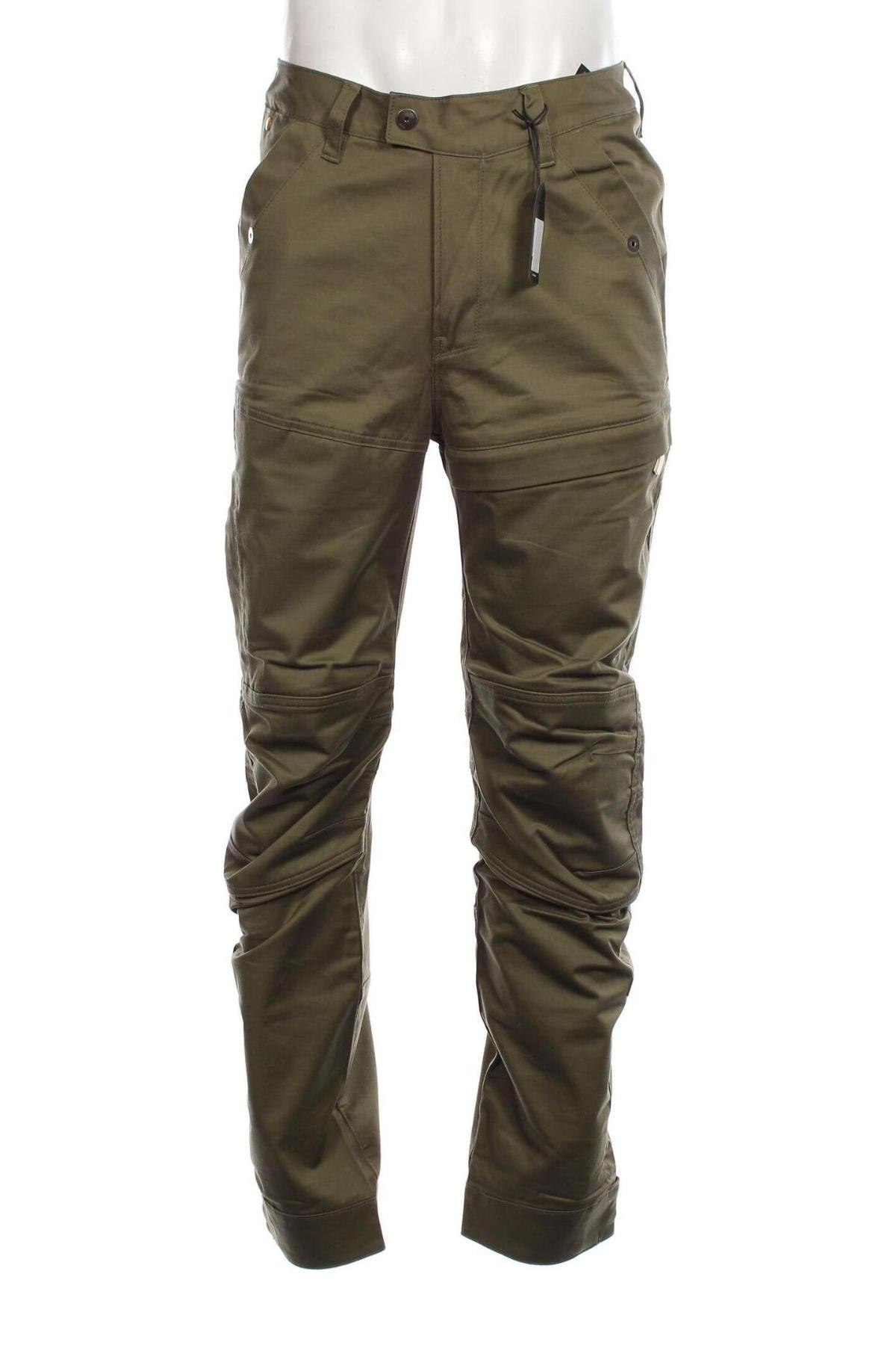 Мъжки панталон G-Star Raw, Размер M, Цвят Зелен, Цена 85,50 лв.