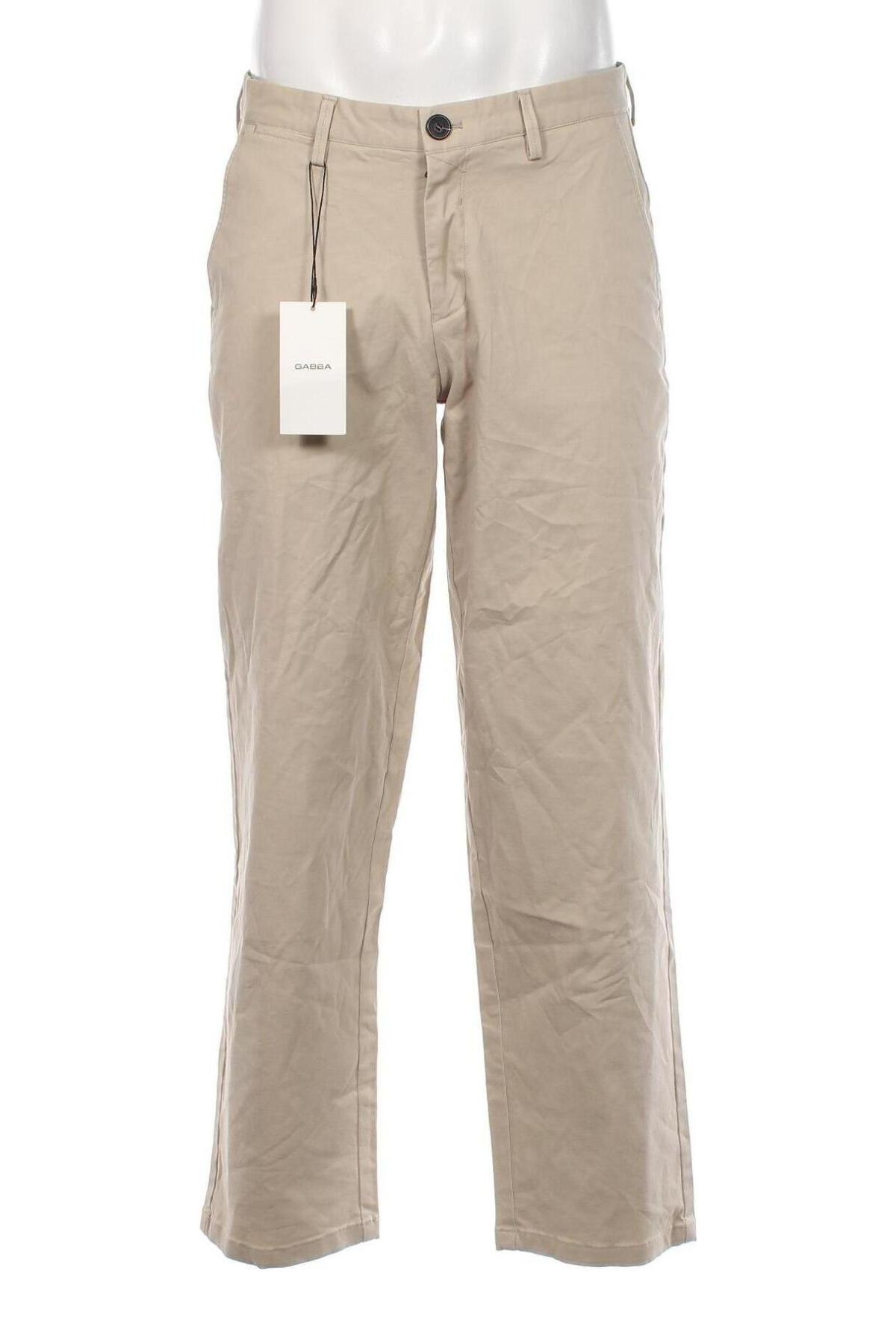 Ανδρικό παντελόνι Gabba, Μέγεθος M, Χρώμα  Μπέζ, Τιμή 23,01 €