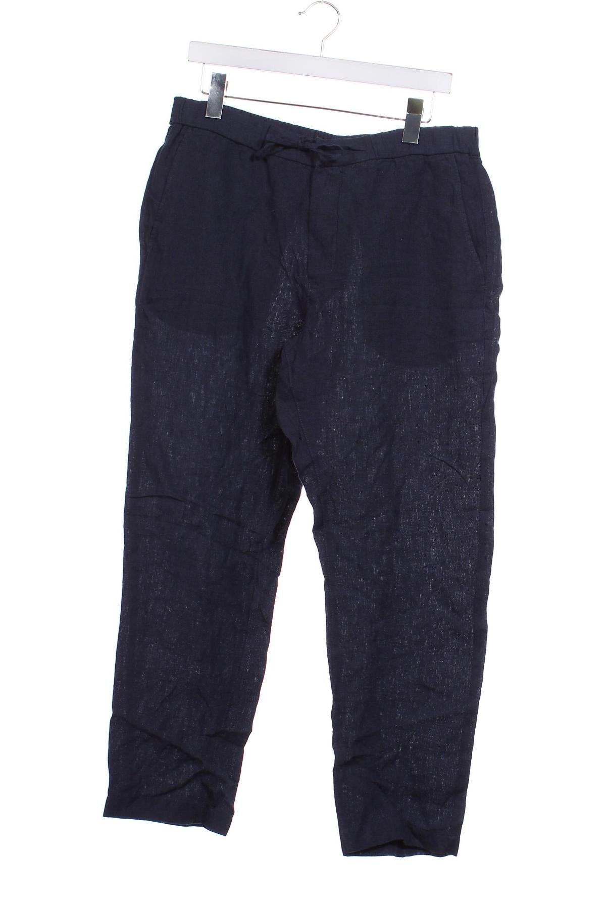 Pantaloni de bărbați H&M, Mărime M, Culoare Albastru, Preț 57,23 Lei