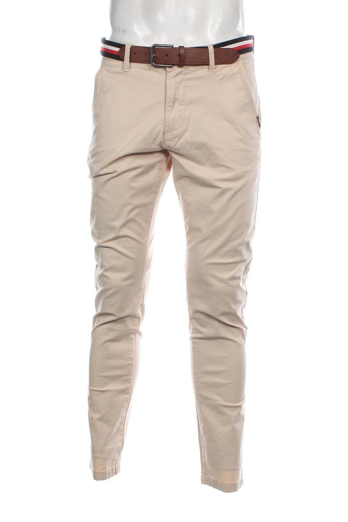 Pantaloni de bărbați Indicode, Mărime M, Culoare Bej, Preț 67,30 Lei