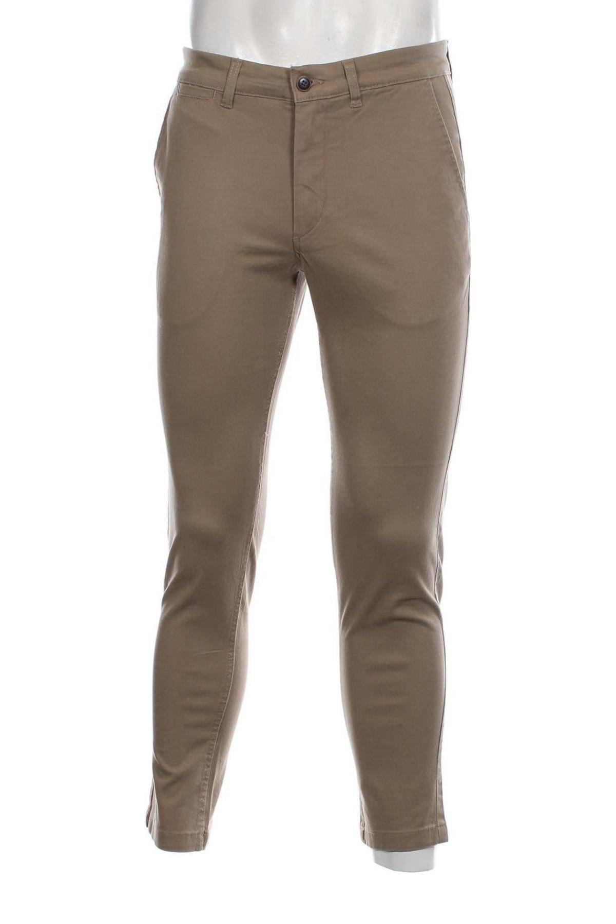 Ανδρικό παντελόνι Jack & Jones, Μέγεθος M, Χρώμα  Μπέζ, Τιμή 17,86 €