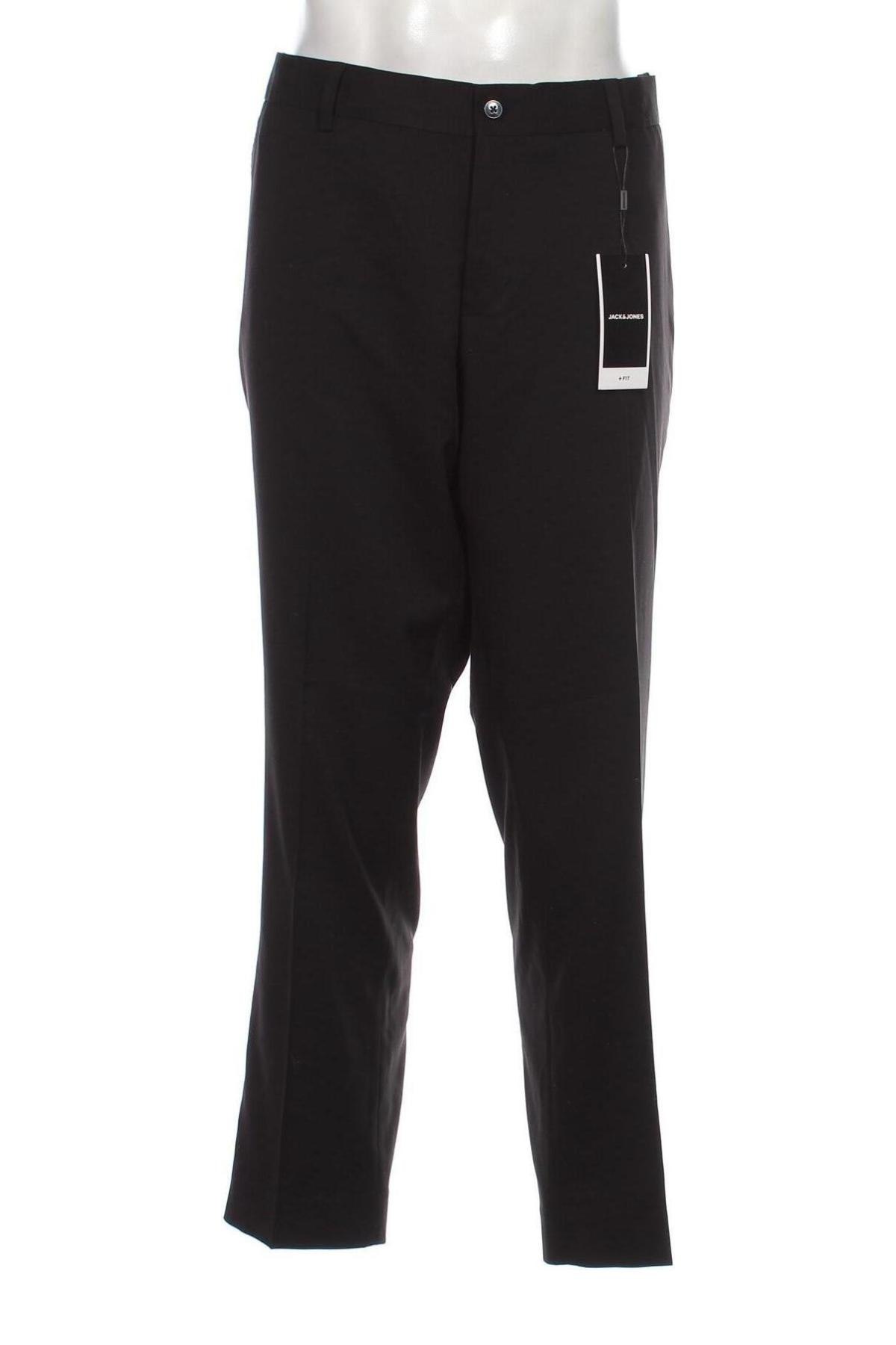 Pantaloni de bărbați Jack & Jones, Mărime 3XL, Culoare Negru, Preț 325,66 Lei