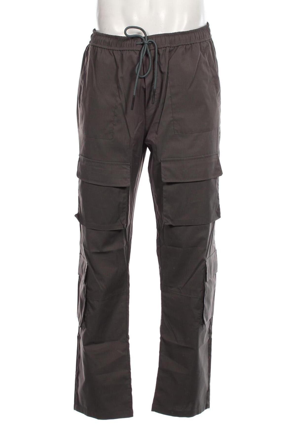 Ανδρικό παντελόνι Mennace, Μέγεθος L, Χρώμα Γκρί, Τιμή 11,86 €