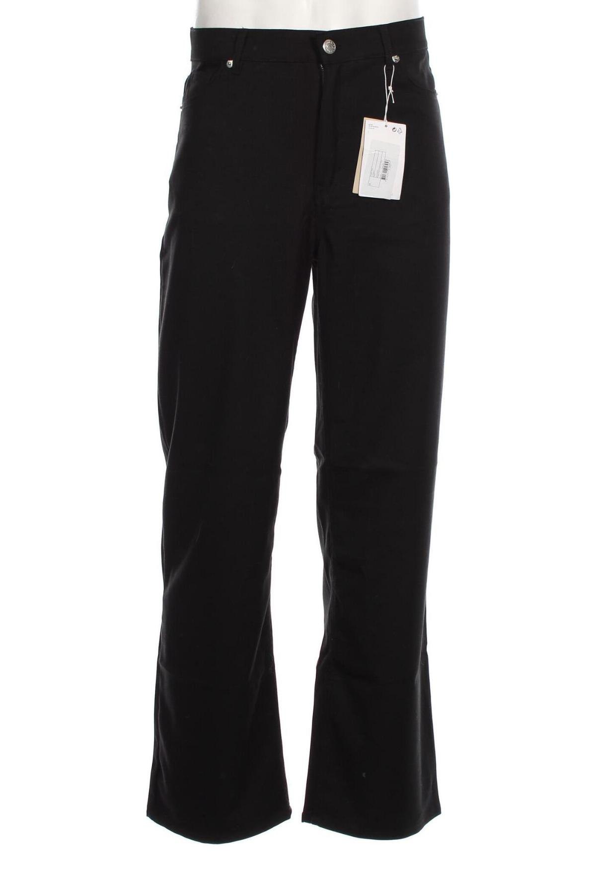 Pantaloni de bărbați Monki, Mărime S, Culoare Negru, Preț 61,99 Lei