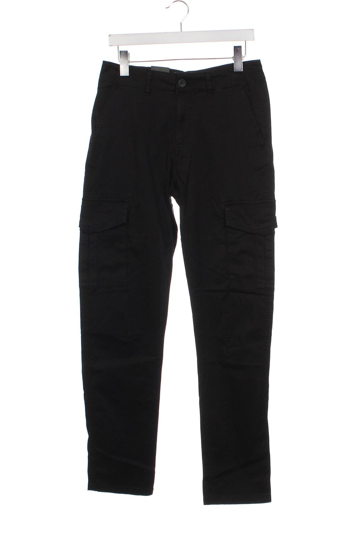 Pantaloni de bărbați Only & Sons, Mărime S, Culoare Negru, Preț 151,32 Lei