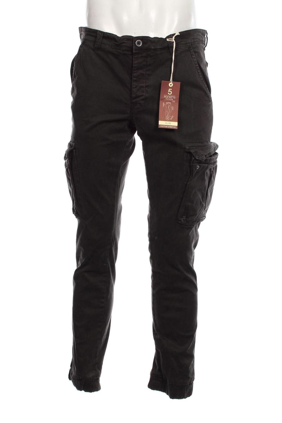 Pantaloni de bărbați Oviesse, Mărime L, Culoare Negru, Preț 151,32 Lei
