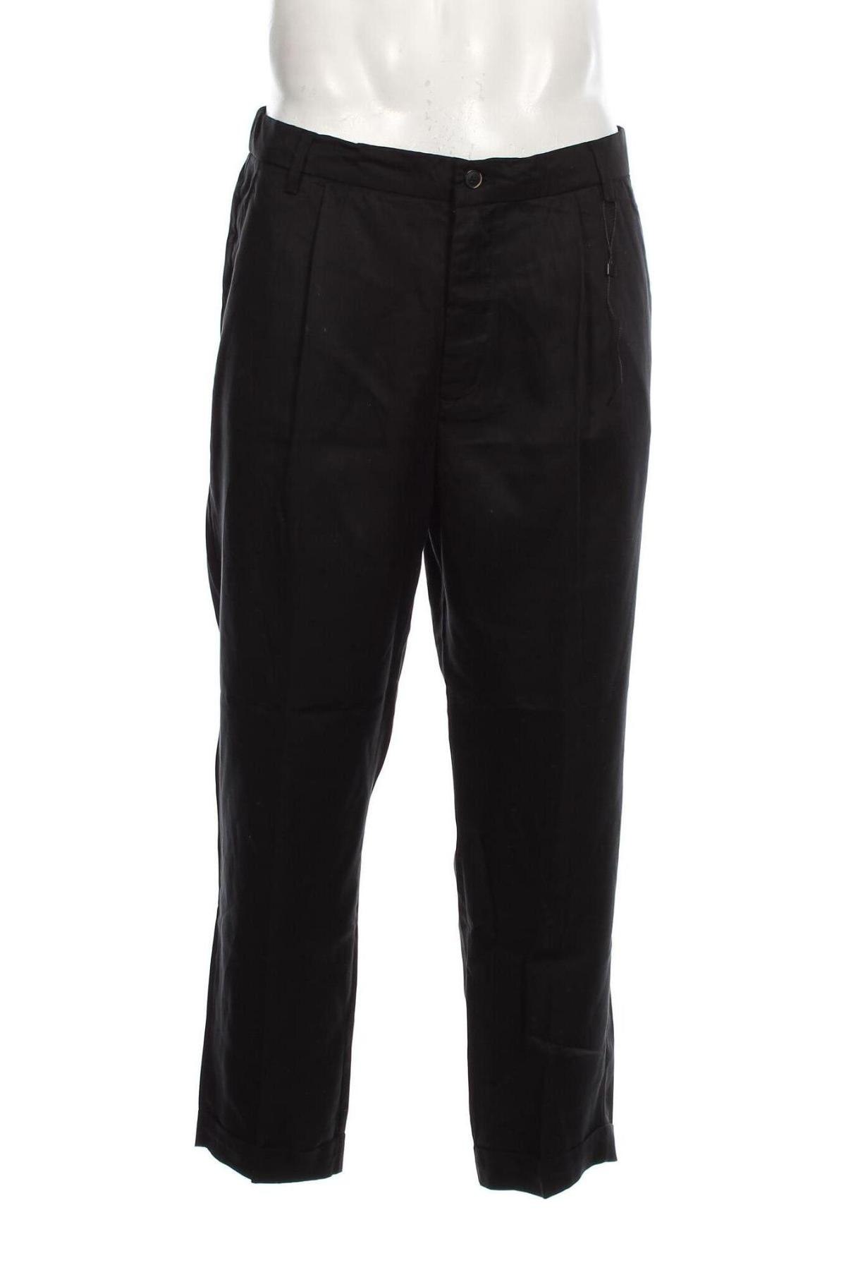 Pantaloni de bărbați Oviesse, Mărime XL, Culoare Negru, Preț 68,99 Lei