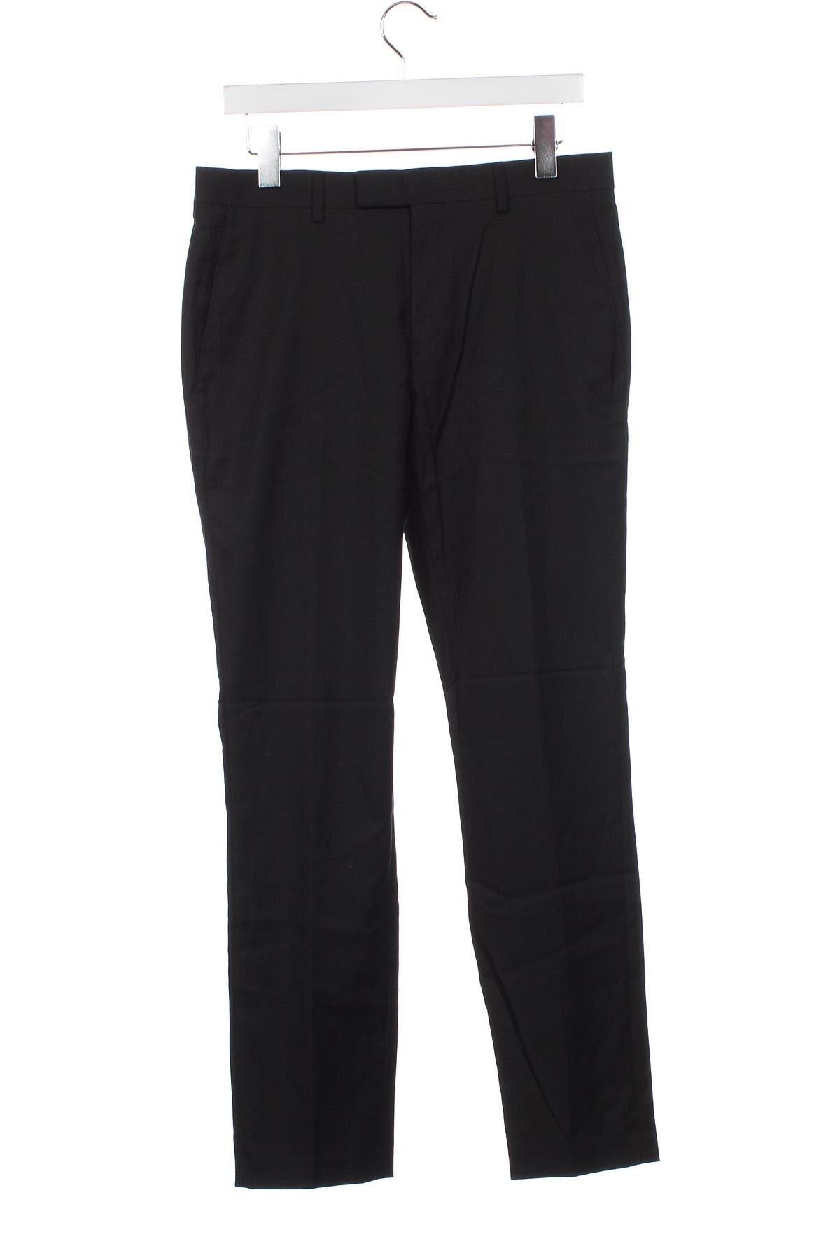 Pantaloni de bărbați River Island, Mărime S, Culoare Negru, Preț 26,99 Lei