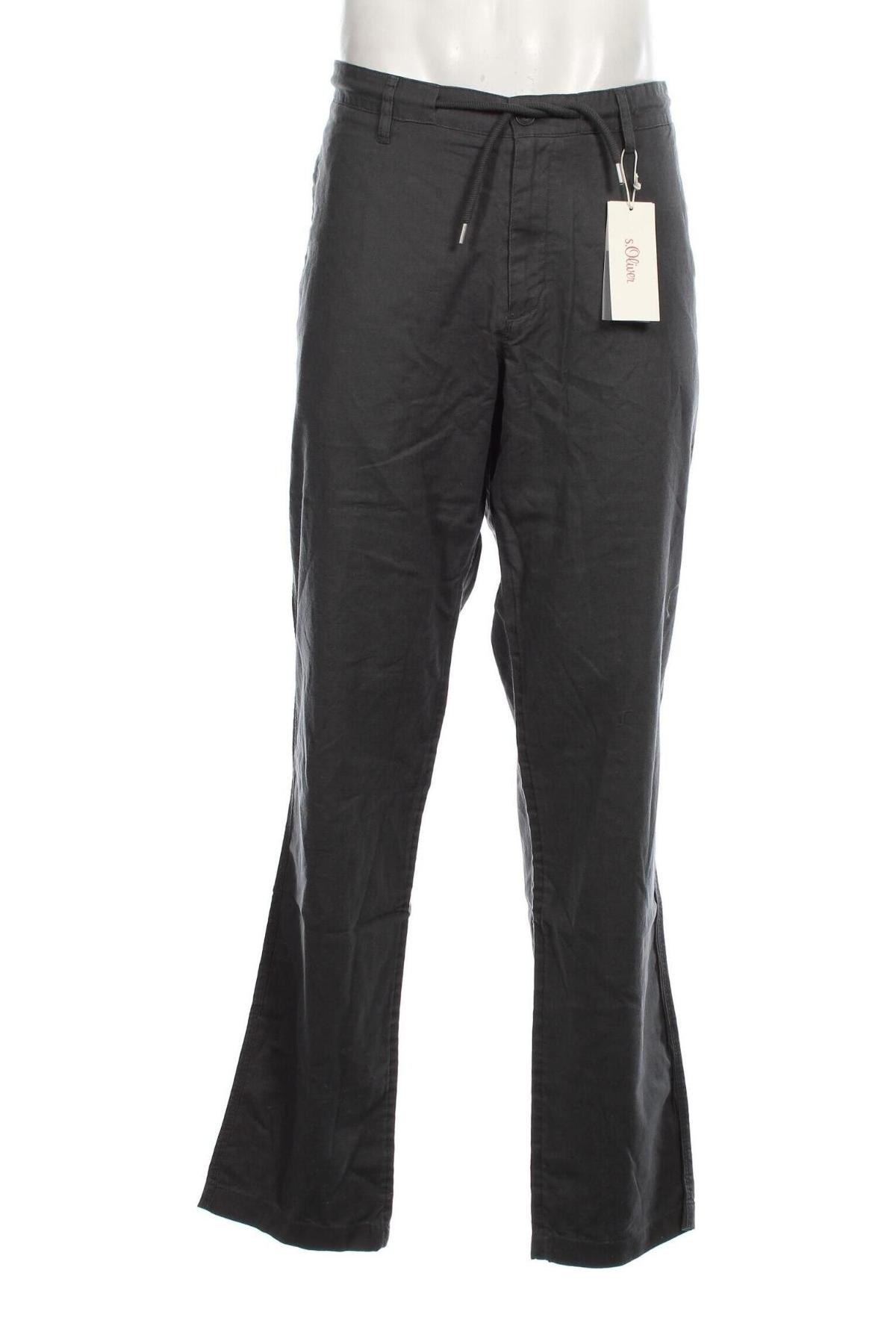 Pantaloni de bărbați S.Oliver, Mărime XL, Culoare Gri, Preț 91,78 Lei