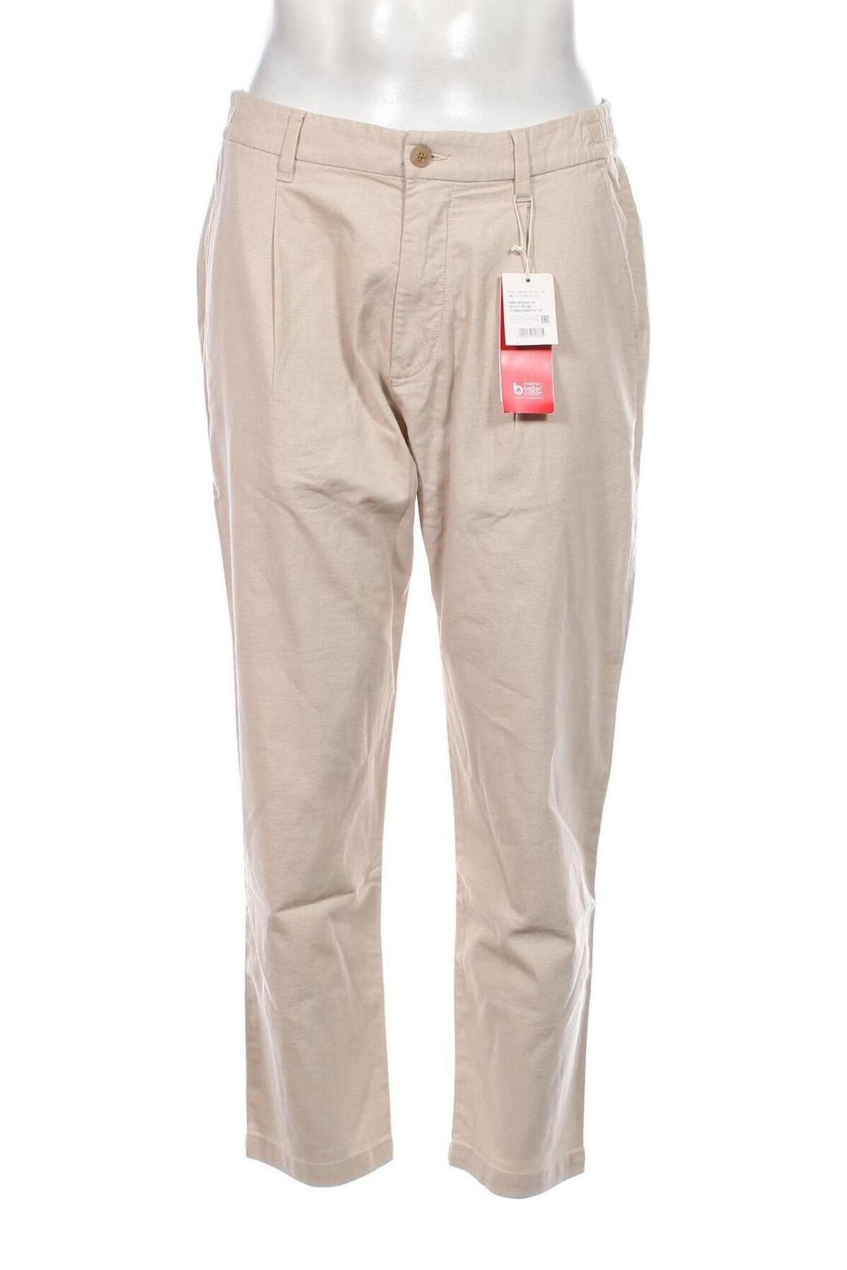 Ανδρικό παντελόνι S.Oliver, Μέγεθος M, Χρώμα  Μπέζ, Τιμή 11,99 €