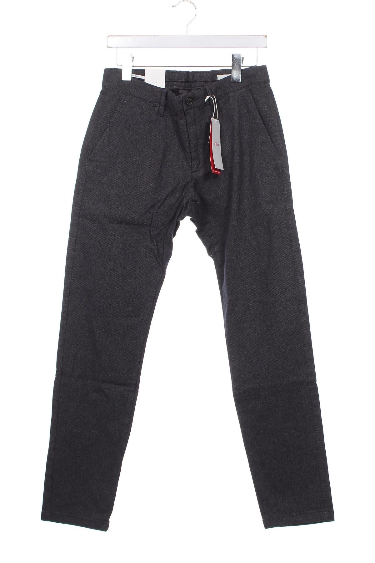 Мъжки панталон S.Oliver, Размер XS, Цвят Син, Цена 26,04 лв.
