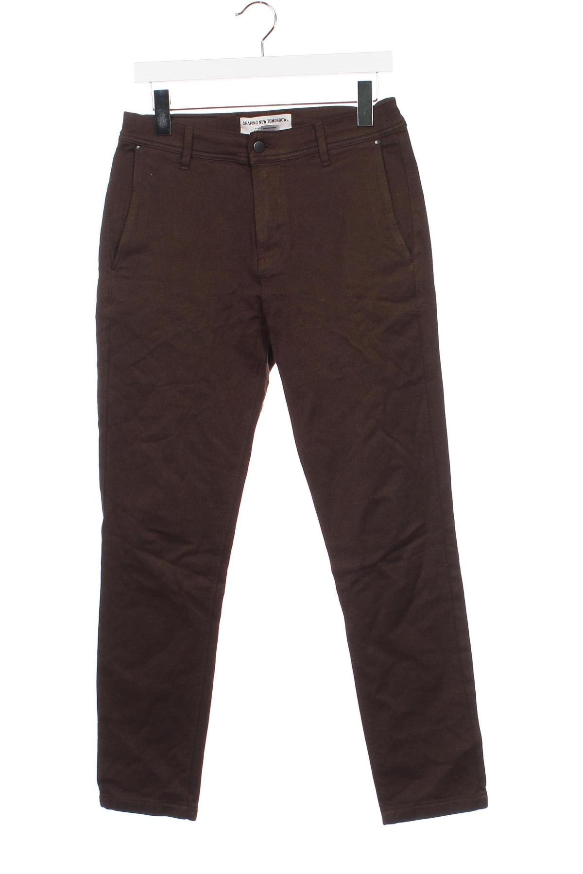 Pantaloni de bărbați Shaping New Tomorrow, Mărime S, Culoare Maro, Preț 189,47 Lei