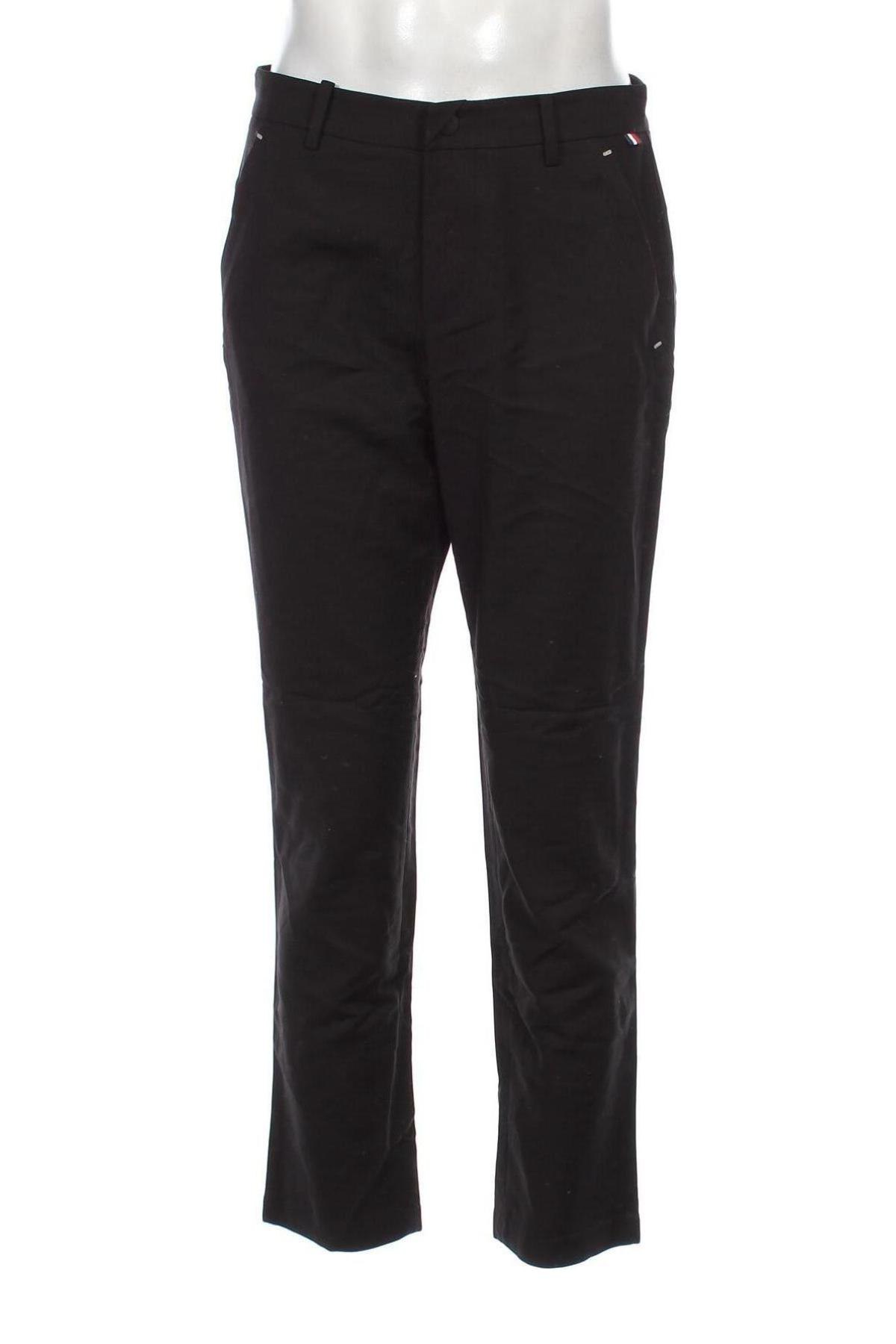 Мъжки панталон Tommy Hilfiger, Размер M, Цвят Черен, Цена 40,05 лв.