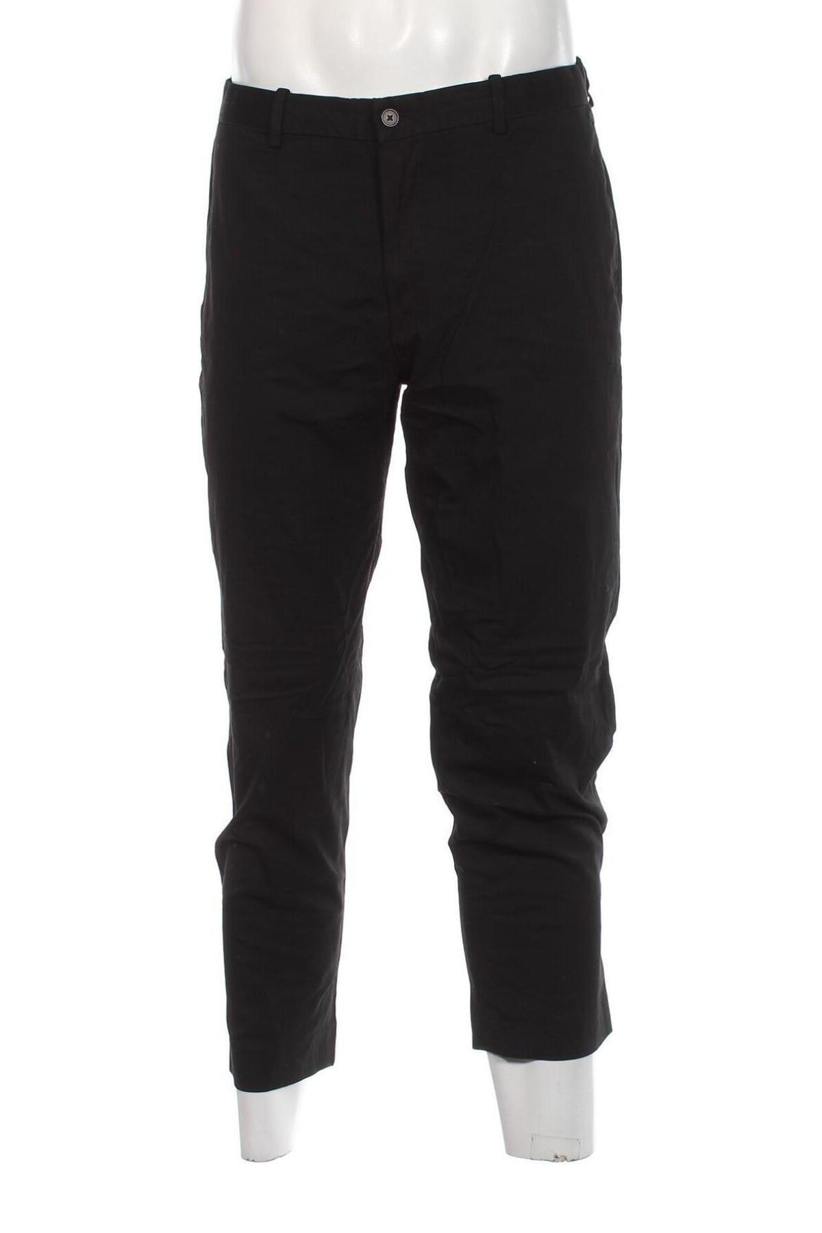 Мъжки панталон Uniqlo, Размер M, Цвят Черен, Цена 9,02 лв.