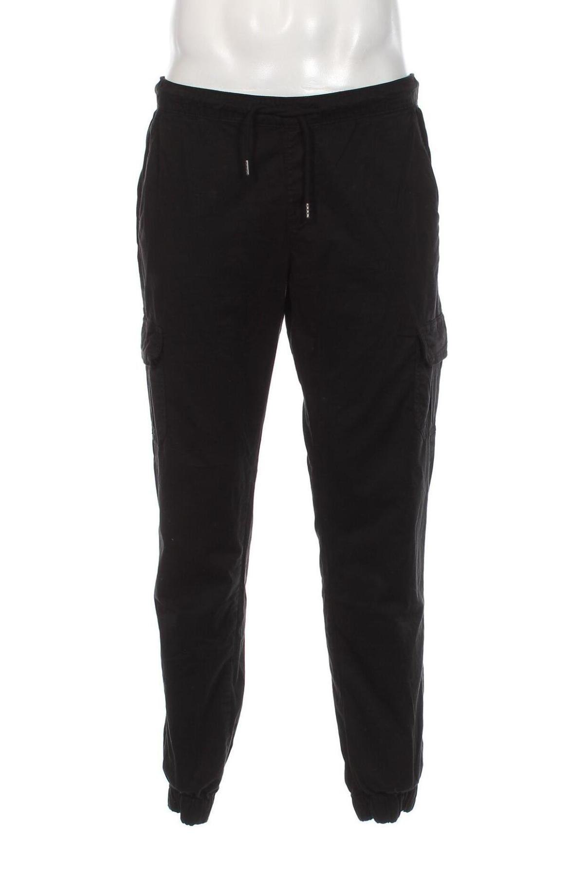 Мъжки панталон Urban Classics, Размер L, Цвят Черен, Цена 38,50 лв.
