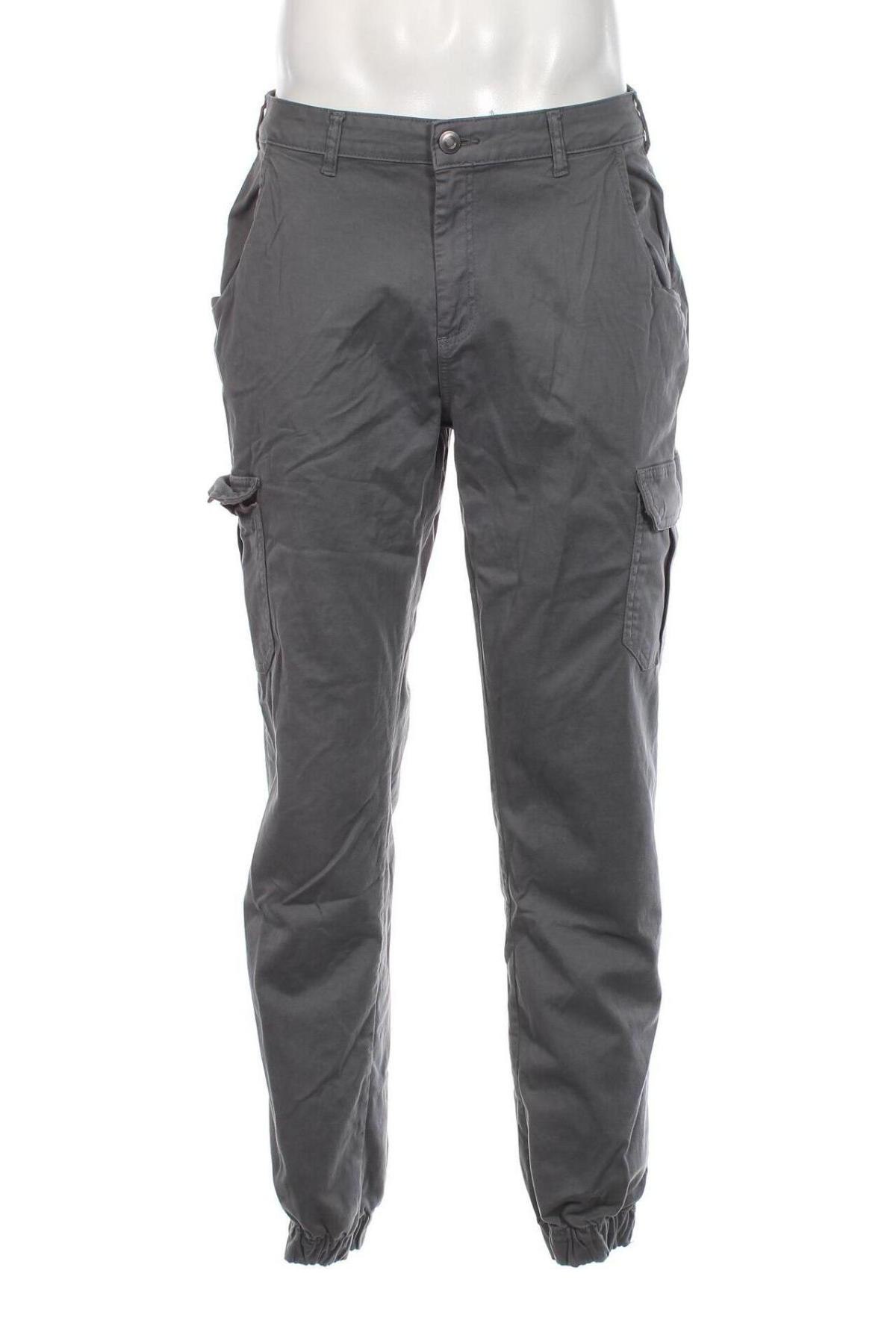 Мъжки панталон Urban Classics, Размер M, Цвят Сив, Цена 30,80 лв.