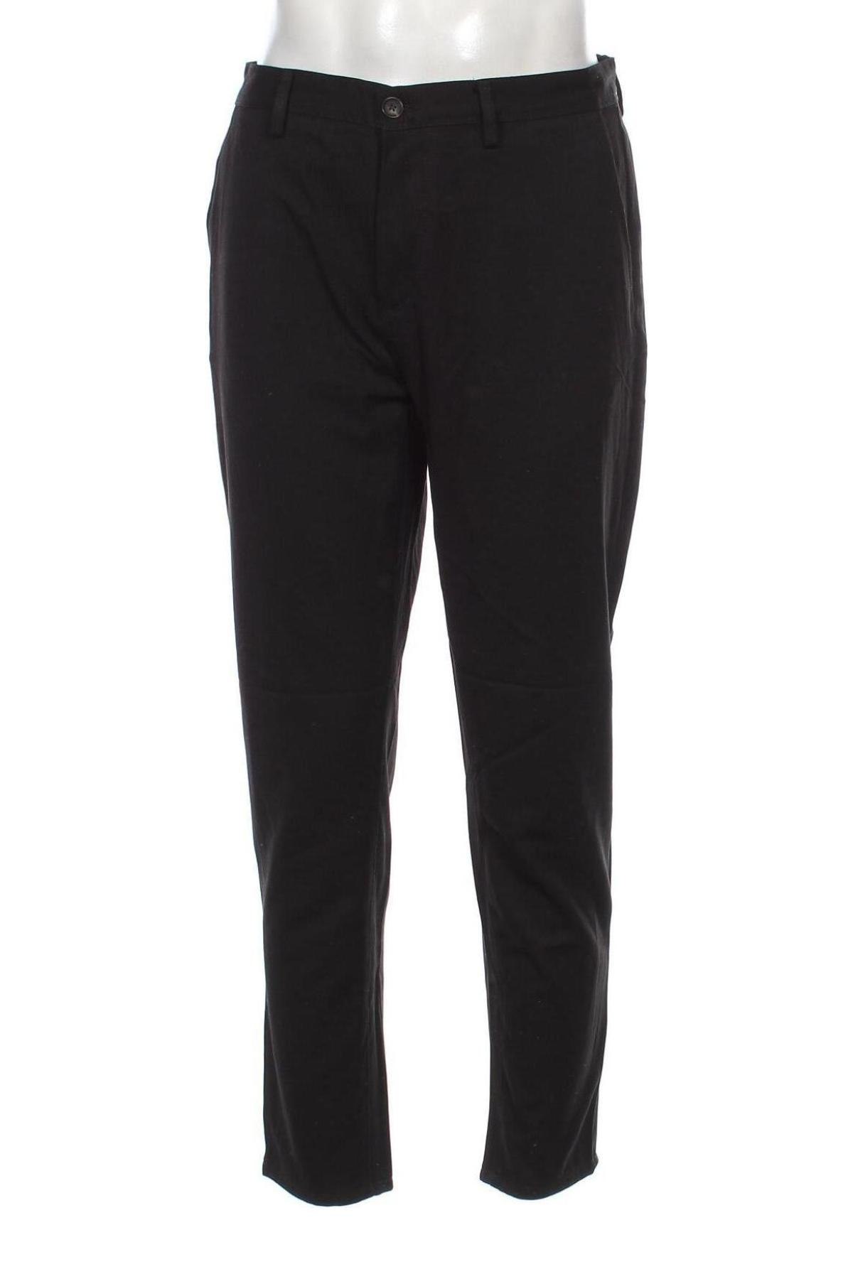 Ανδρικό παντελόνι Zara, Μέγεθος L, Χρώμα Μαύρο, Τιμή 5,18 €
