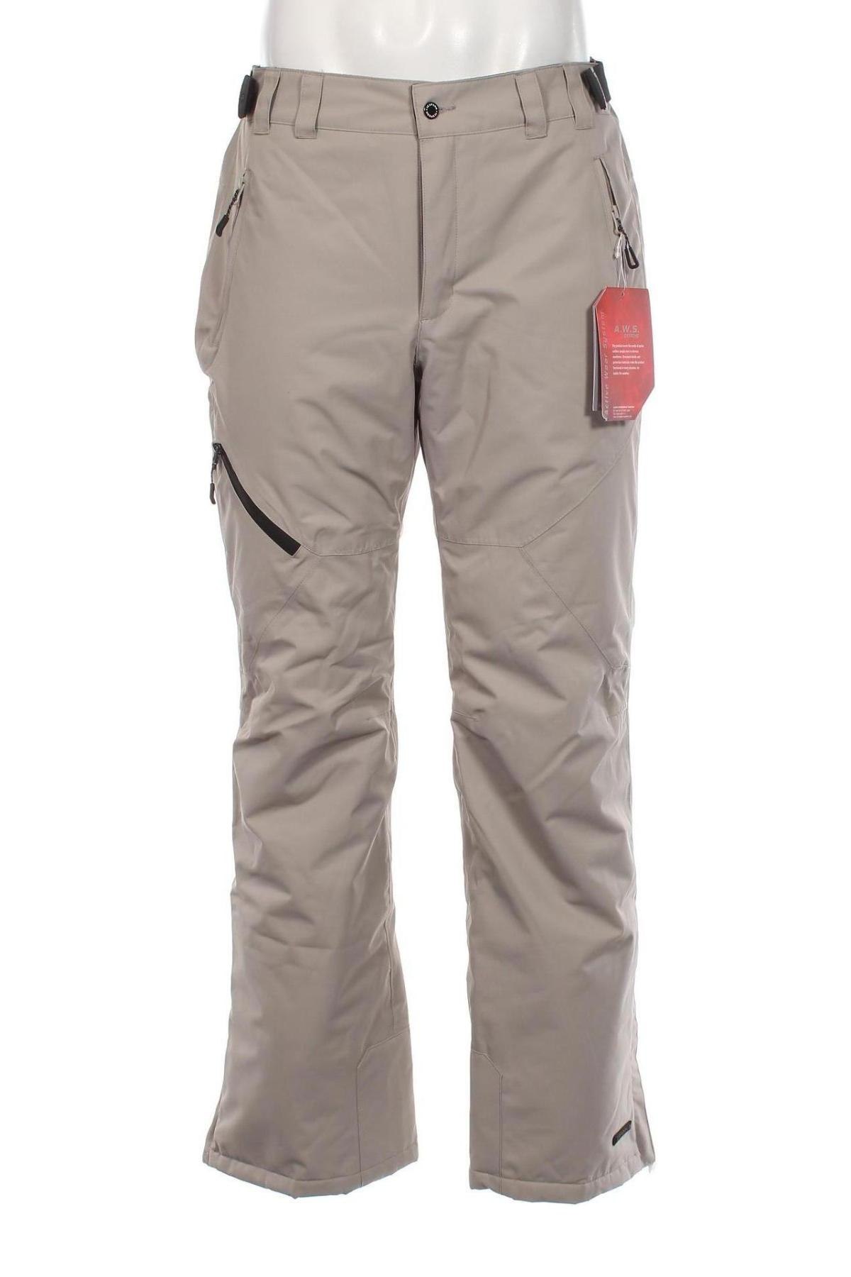 Herrenhose für Wintersport Icepeak, Größe L, Farbe Grau, Preis 80,41 €