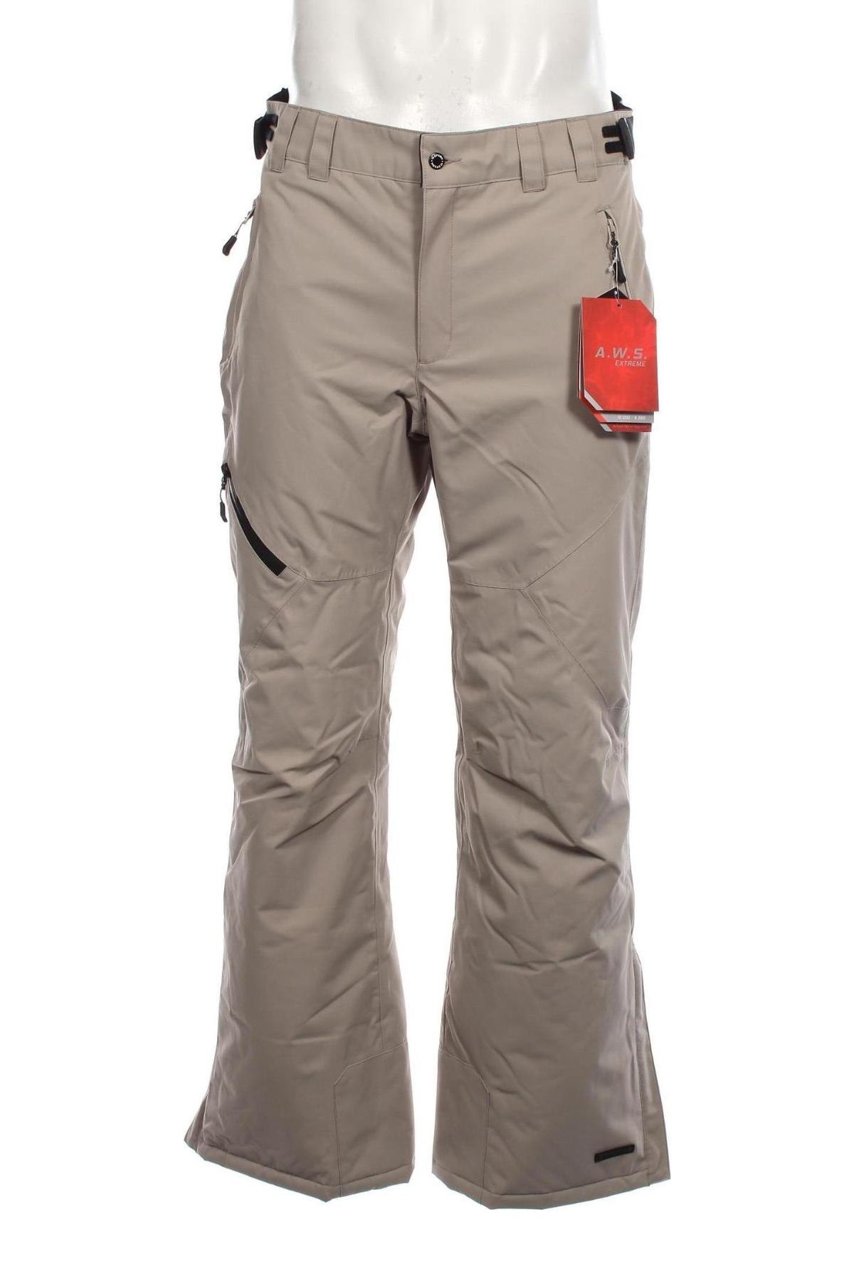 Herrenhose für Wintersport Icepeak, Größe L, Farbe Beige, Preis 43,99 €