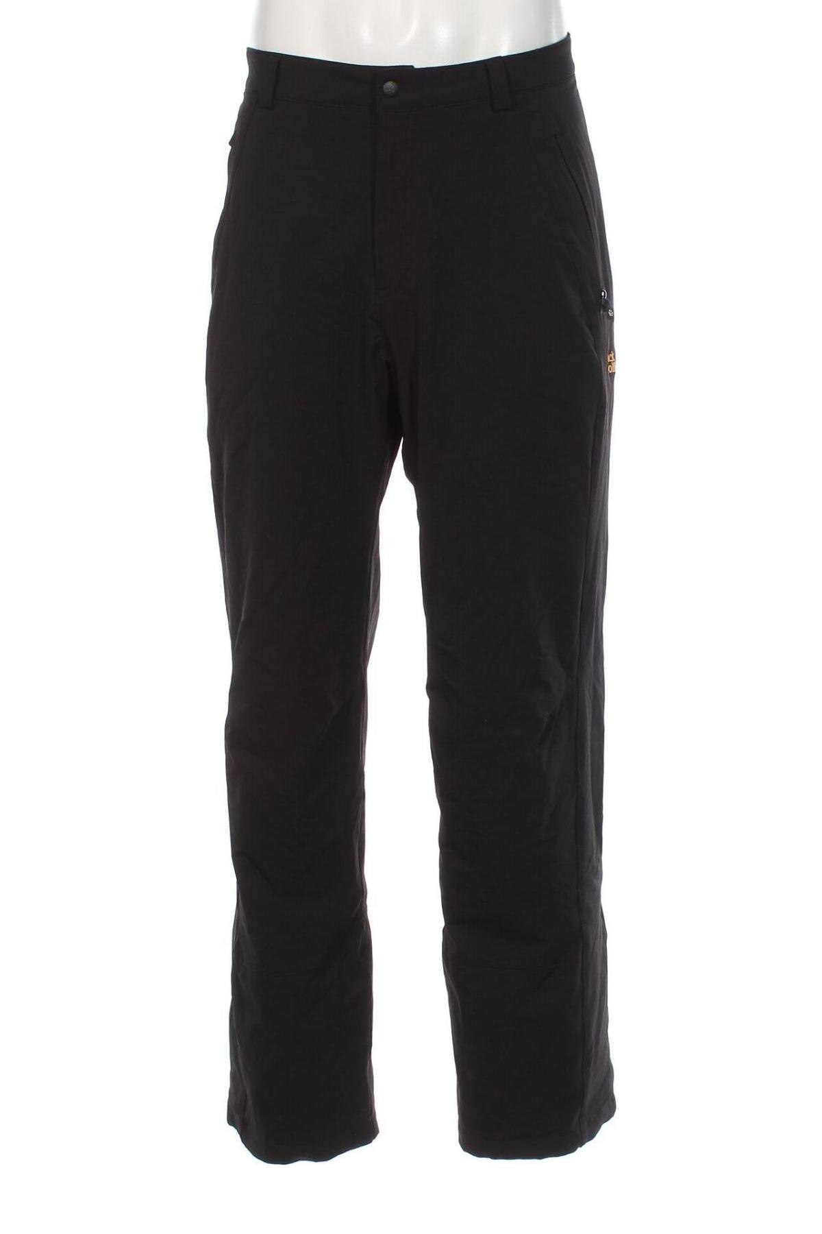 Мъжки панталон за зимни спортове Jack Wolfskin, Размер L, Цвят Черен, Цена 105,00 лв.