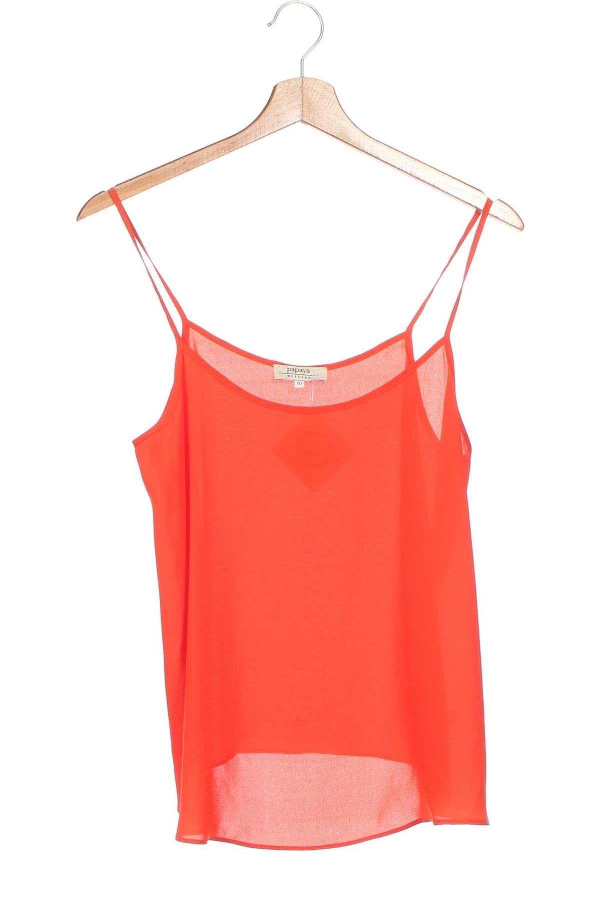 Herren Tanktop Papaya, Größe M, Farbe Orange, Preis € 1,99