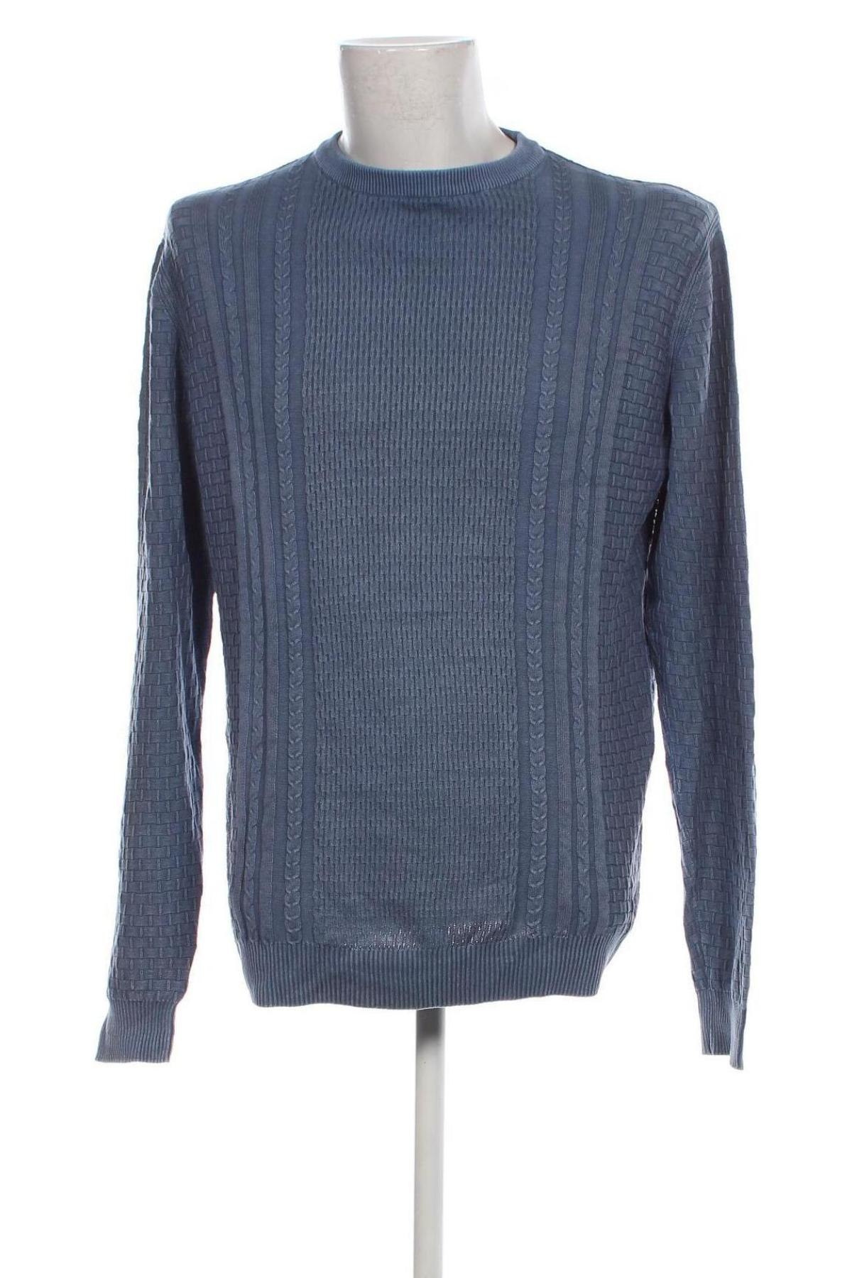 Мъжки пуловер, Размер XL, Цвят Син, Цена 18,85 лв.