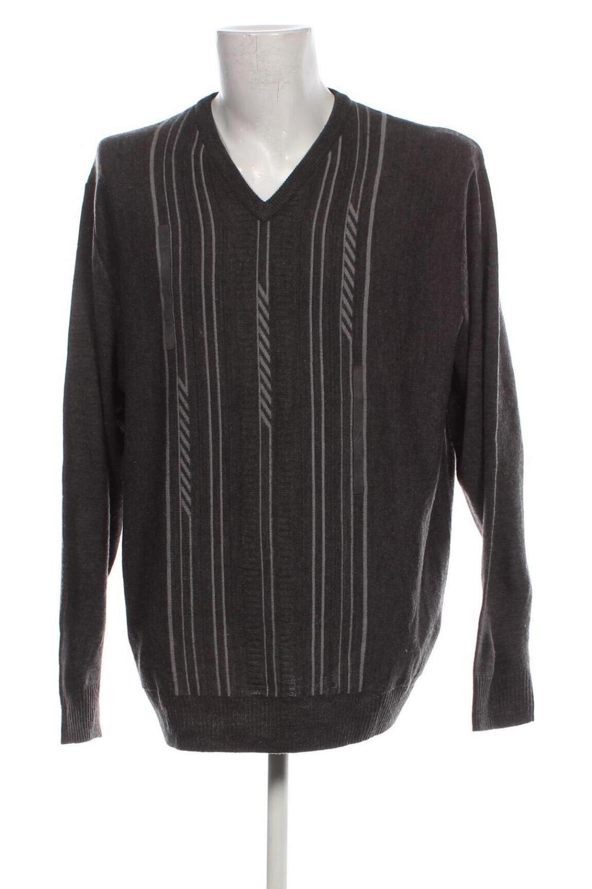 Мъжки пуловер, Размер 3XL, Цвят Сив, Цена 21,75 лв.