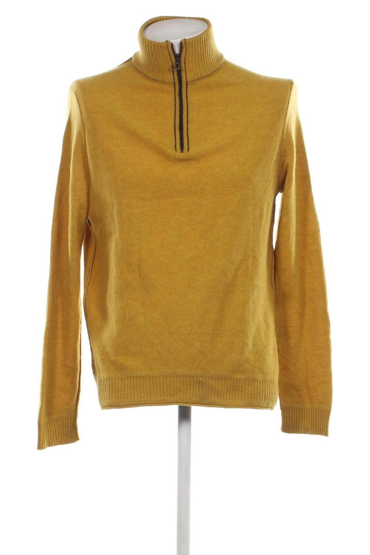 Ανδρικό πουλόβερ Boss Orange, Μέγεθος L, Χρώμα Κίτρινο, Τιμή 55,08 €