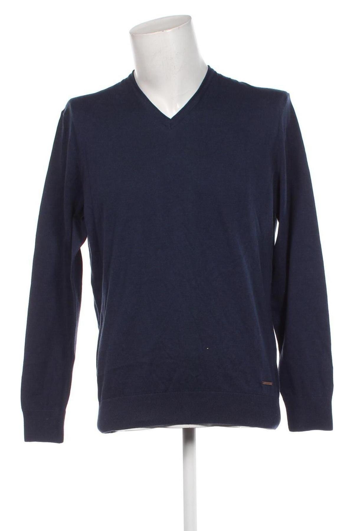 Herrenpullover Bugatti, Größe XL, Farbe Blau, Preis 53,99 €