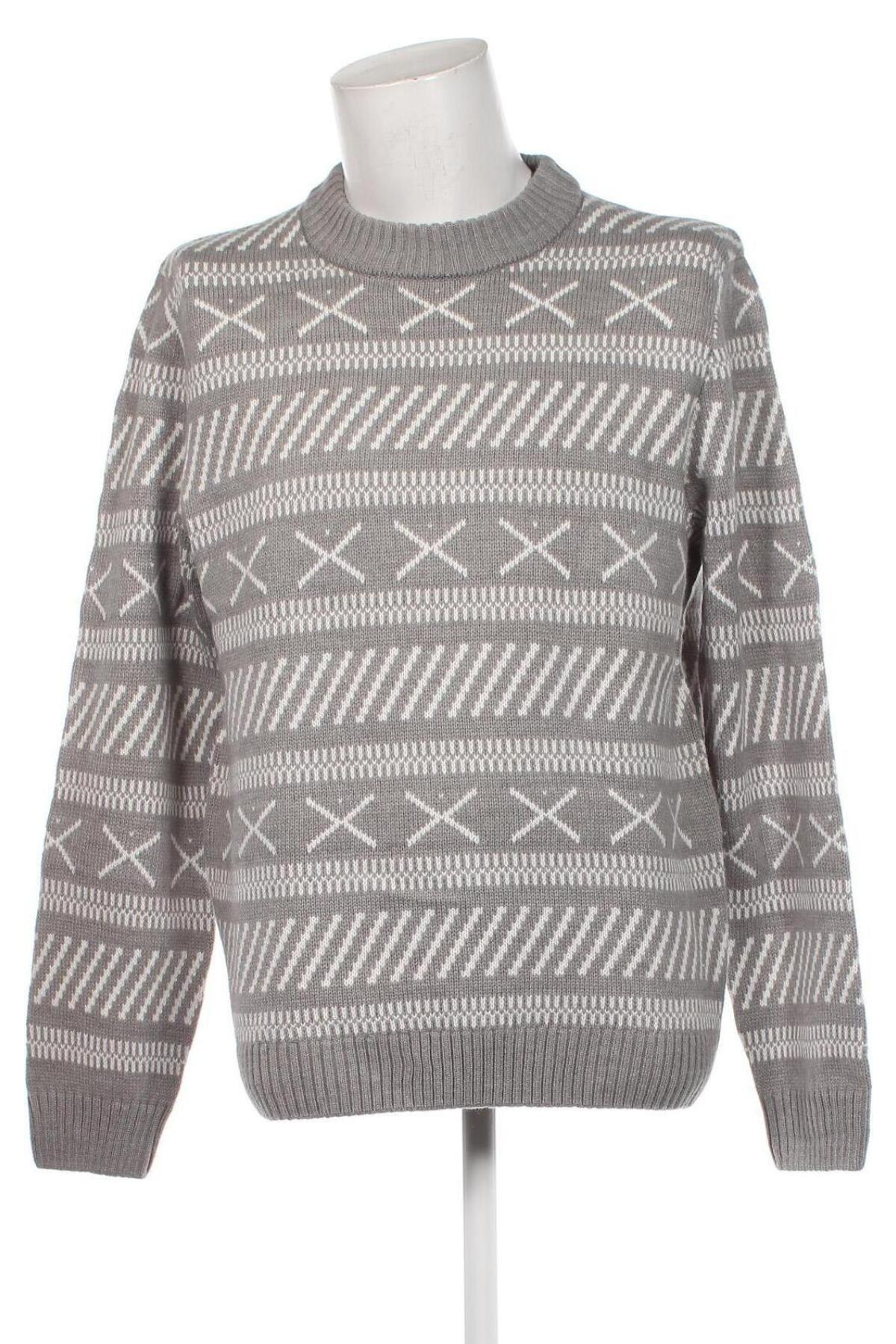 Мъжки пуловер C&A, Размер XL, Цвят Сив, Цена 18,85 лв.