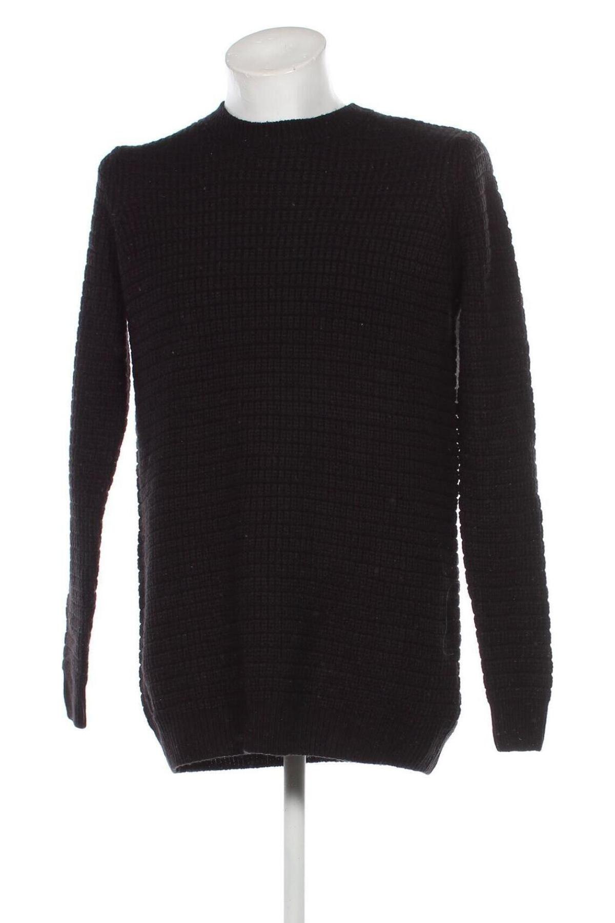 Мъжки пуловер Clockhouse, Размер XXL, Цвят Черен, Цена 18,85 лв.