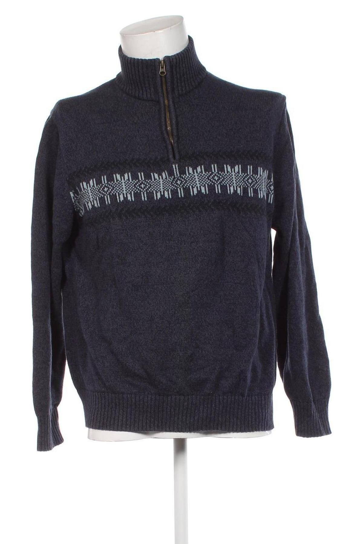 Мъжки пуловер Dockers, Размер XL, Цвят Син, Цена 58,90 лв.