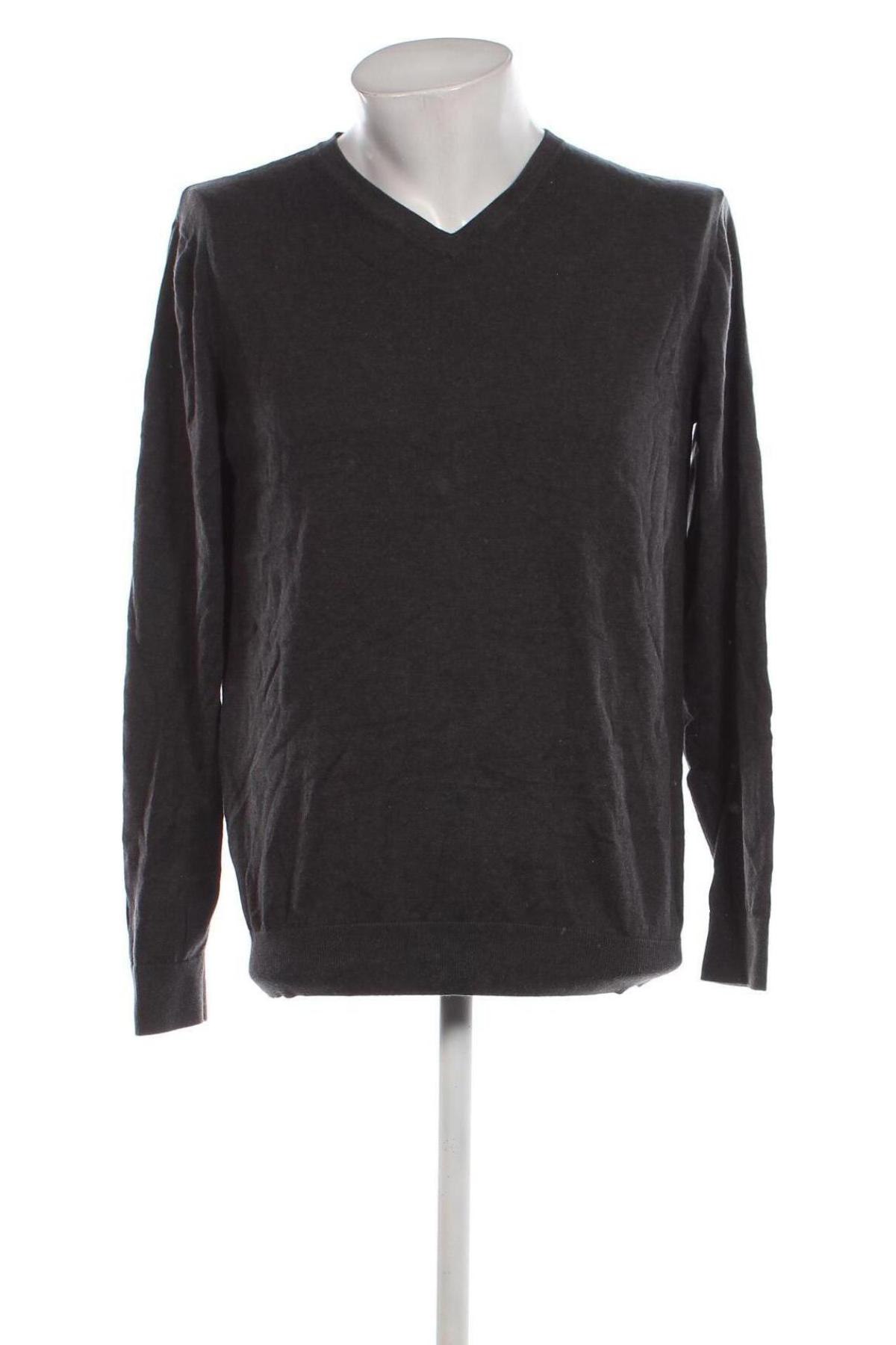 Мъжки пуловер Dressmann, Размер XL, Цвят Сив, Цена 18,70 лв.