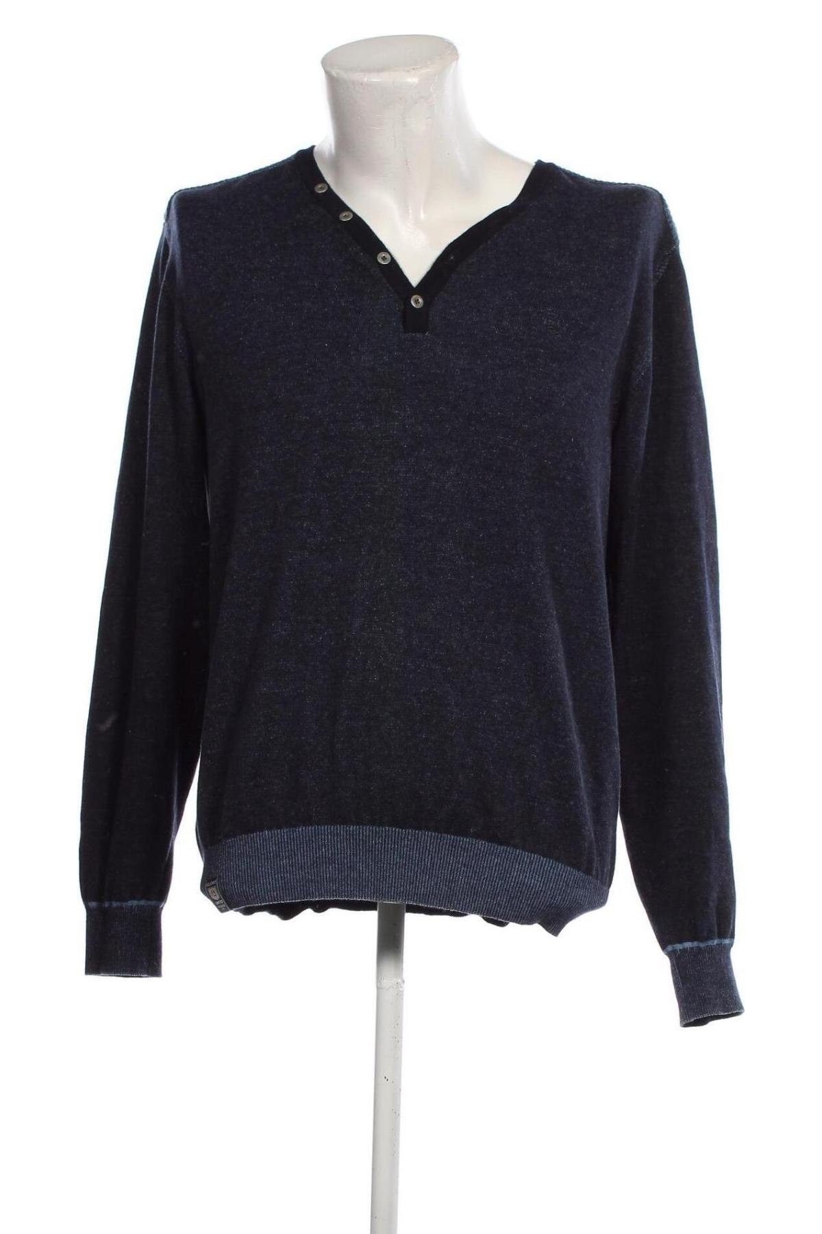 Herrenpullover Fellows United, Größe L, Farbe Blau, Preis 8,49 €