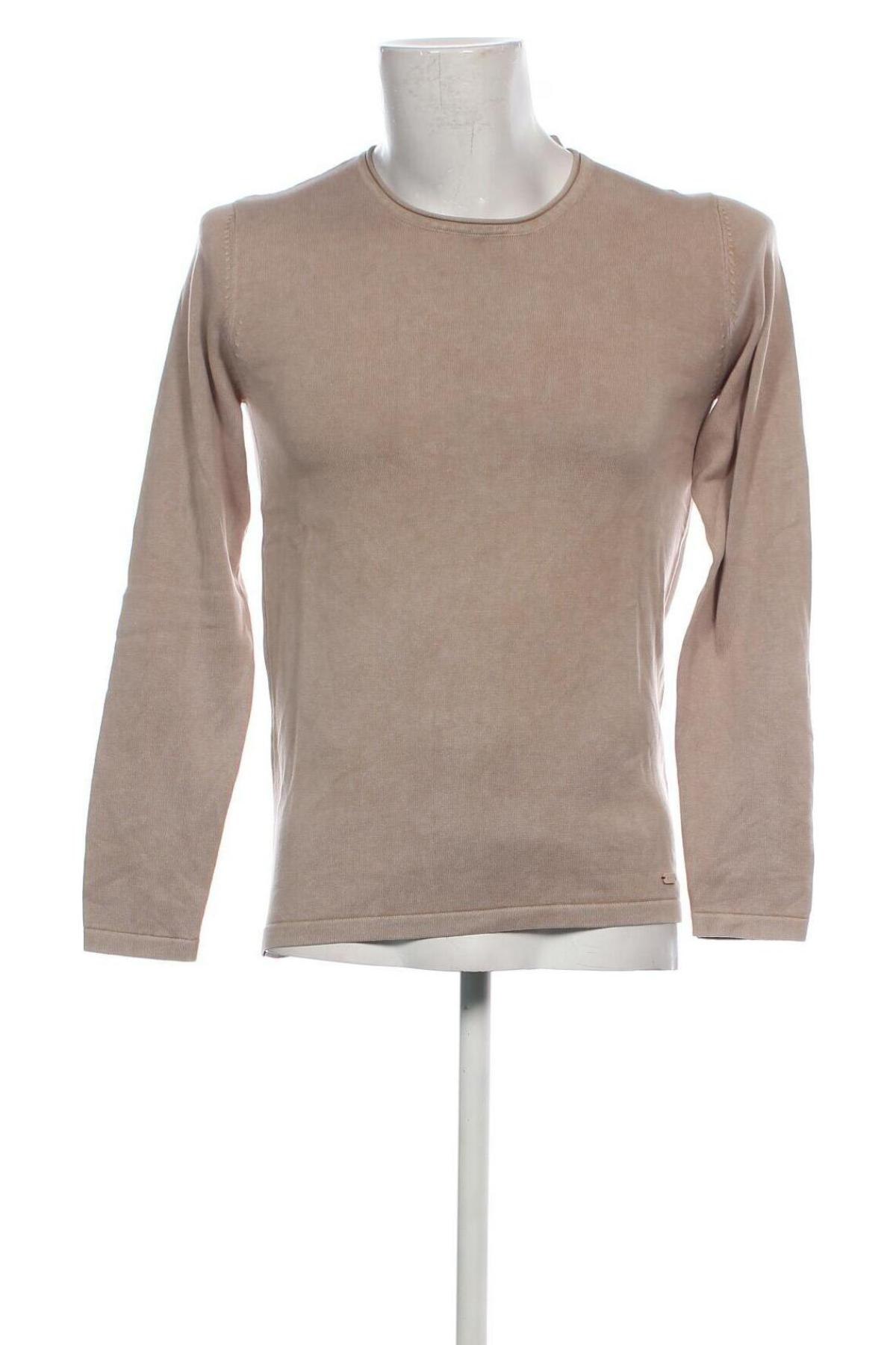 Herrenpullover Gianni Lupo, Größe S, Farbe Beige, Preis 39,69 €