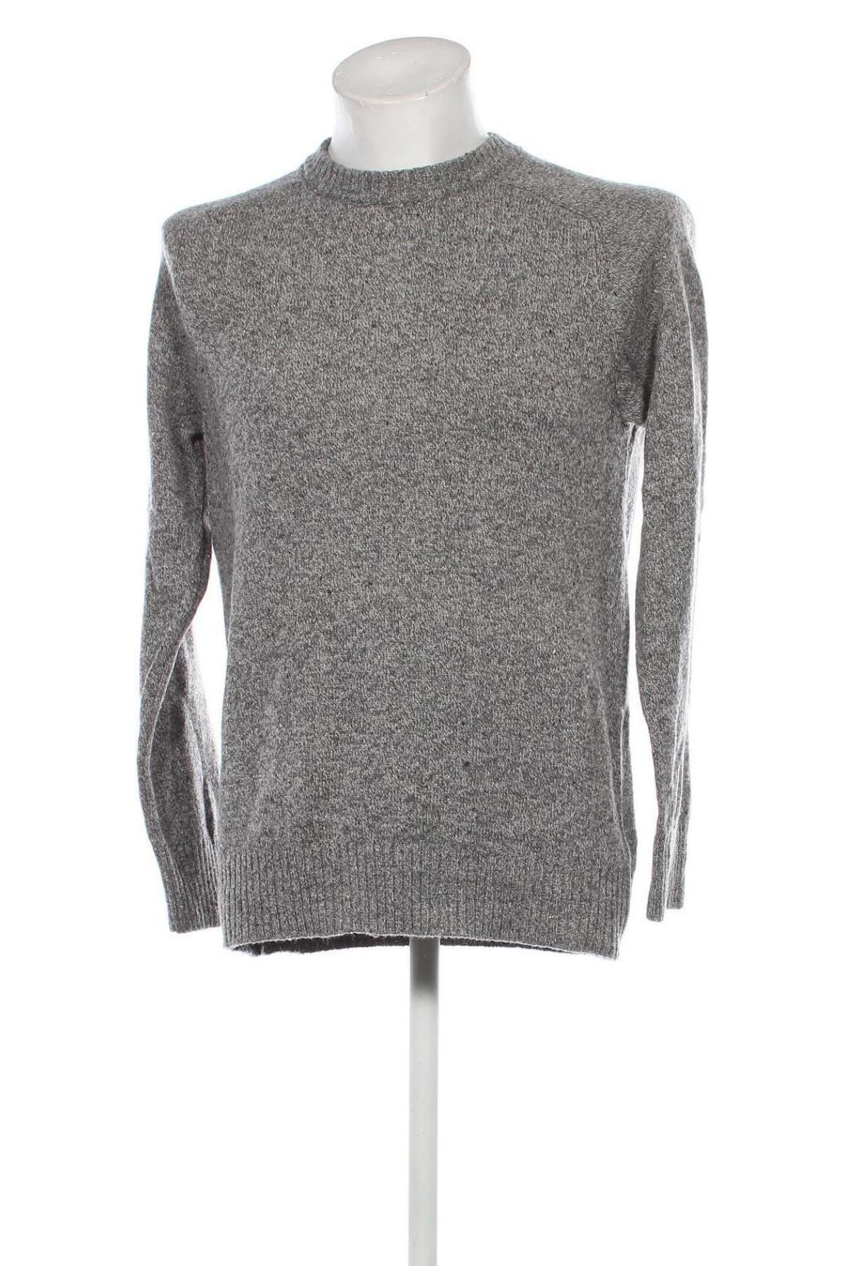 Мъжки пуловер H&M, Размер M, Цвят Сив, Цена 16,53 лв.