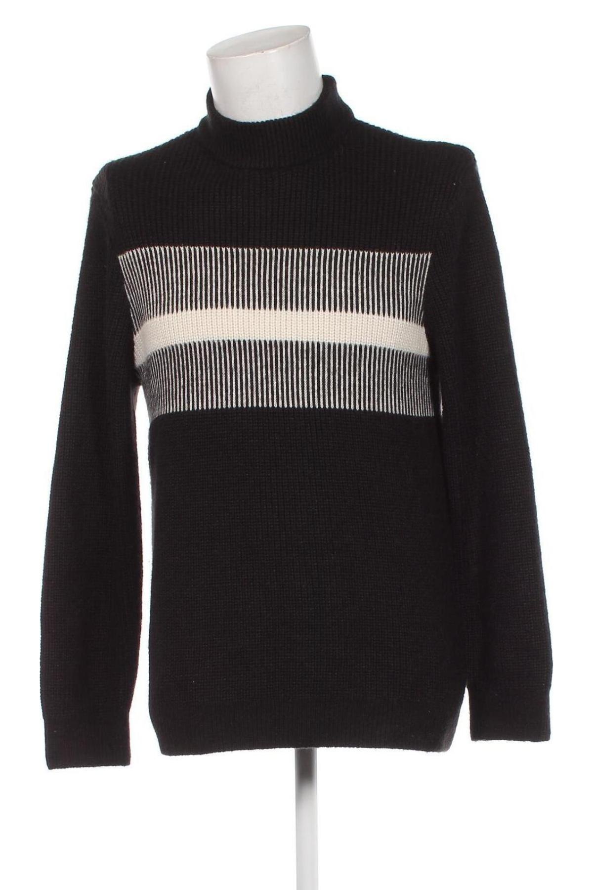 Męski sweter H&M, Rozmiar L, Kolor Czarny, Cena 31,99 zł