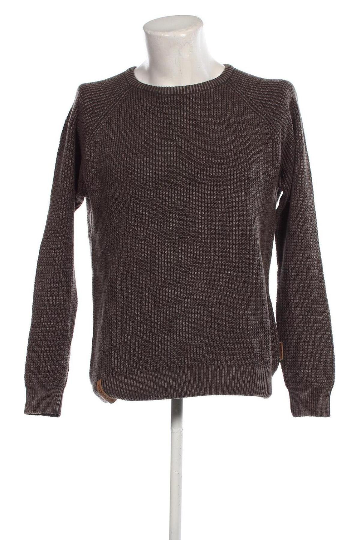 Мъжки пуловер Indicode, Размер XL, Цвят Кафяв, Цена 21,08 лв.