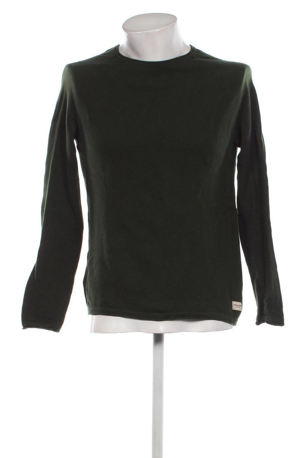 Ανδρικό πουλόβερ Jack & Jones, Μέγεθος M, Χρώμα Πράσινο, Τιμή 12,68 €