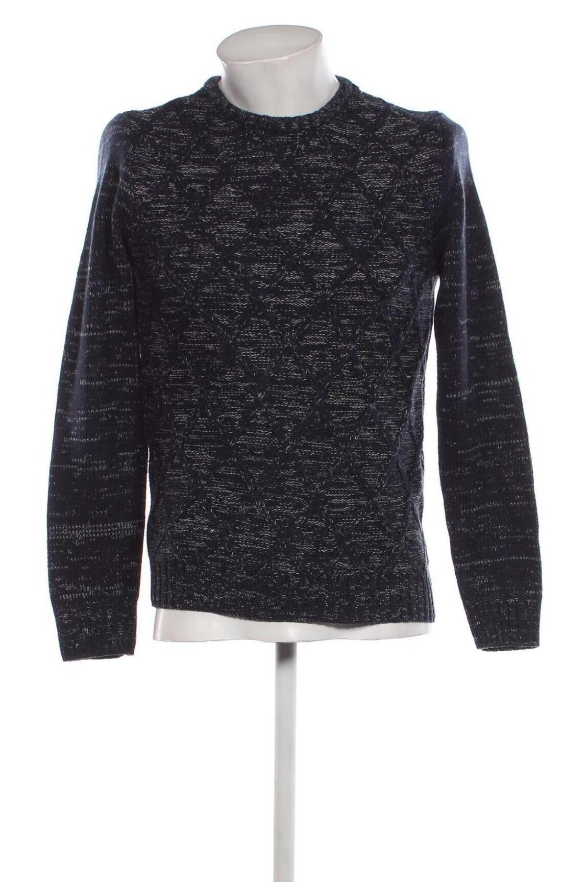 Ανδρικό πουλόβερ Jean Pascale, Μέγεθος S, Χρώμα Μπλέ, Τιμή 10,76 €
