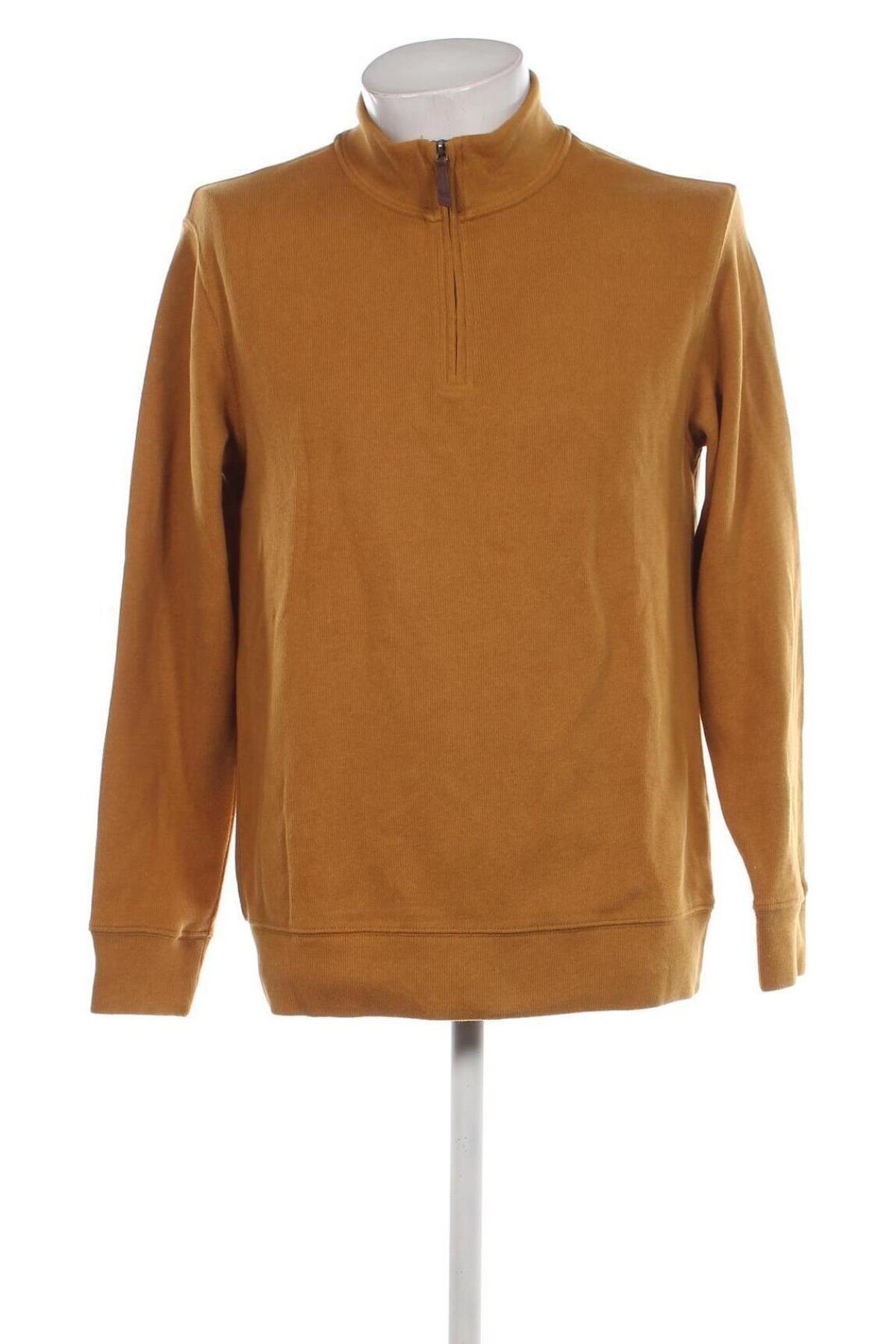 Мъжки пуловер Lands' End, Размер M, Цвят Бежов, Цена 17,40 лв.