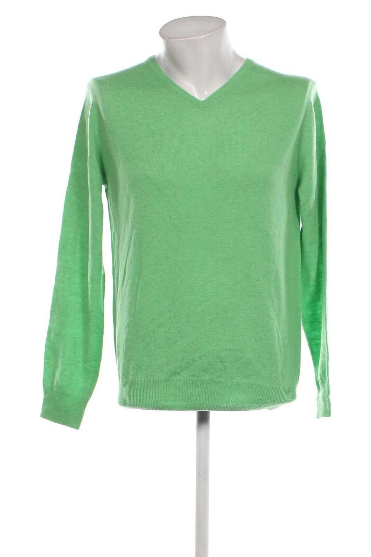 Мъжки пуловер Liv, Размер M, Цвят Зелен, Цена 17,40 лв.