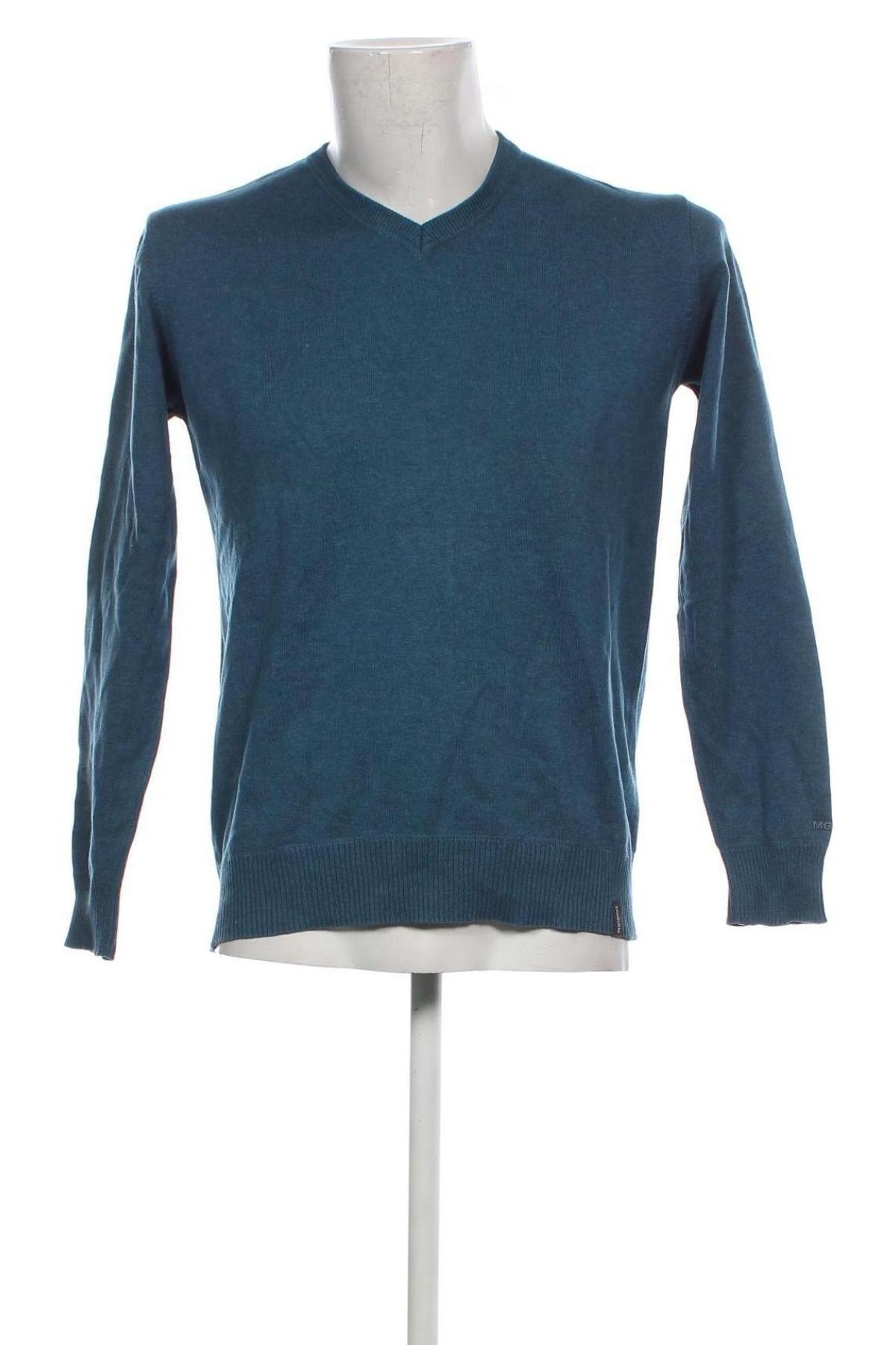 Herrenpullover Manguun, Größe S, Farbe Blau, Preis 6,49 €