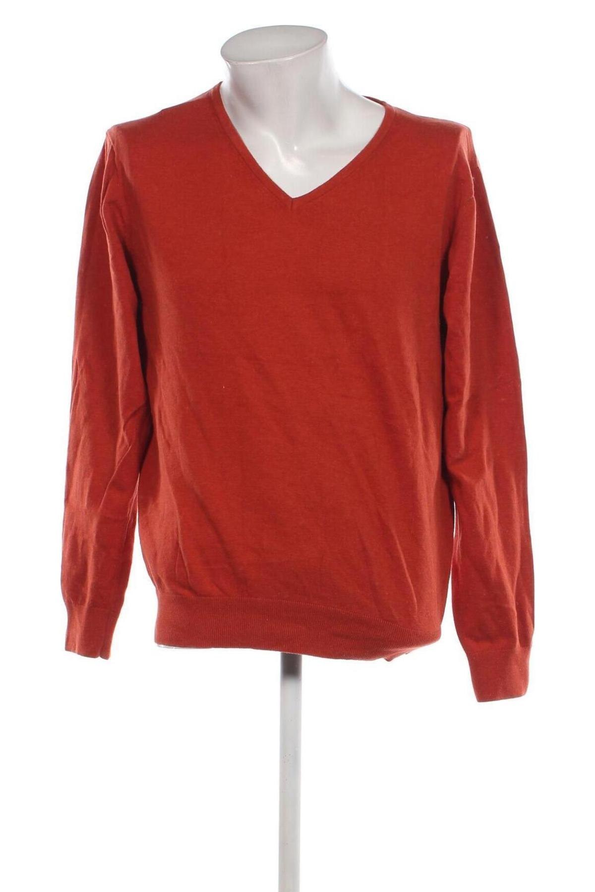 Ανδρικό πουλόβερ Mauro Ferrini, Μέγεθος L, Χρώμα Κόκκινο, Τιμή 11,66 €