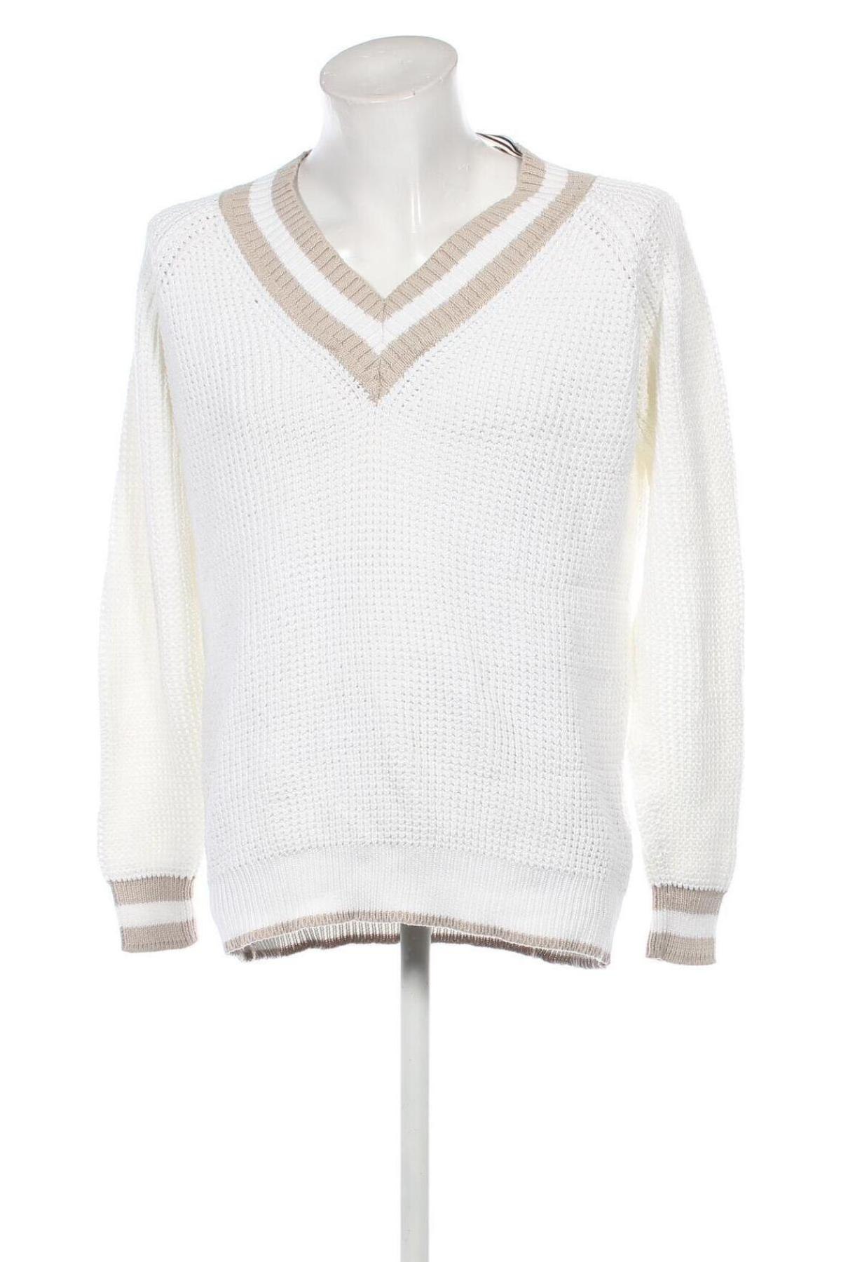 Męski sweter Moods Of Norway, Rozmiar XL, Kolor Biały, Cena 198,31 zł