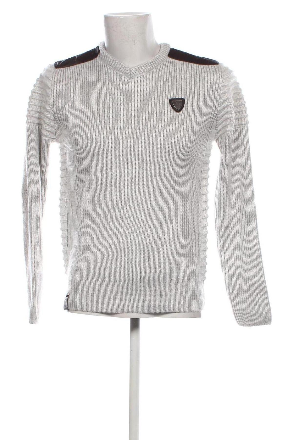 Herrenpullover Much More, Größe M, Farbe Grau, Preis 13,49 €