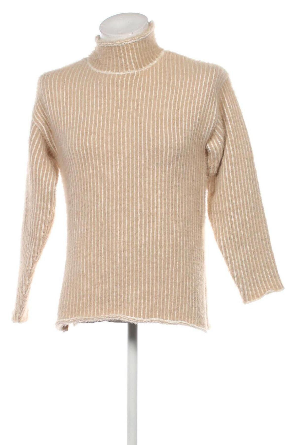 Мъжки пуловер NA-KD, Размер S, Цвят Бежов, Цена 20,40 лв.