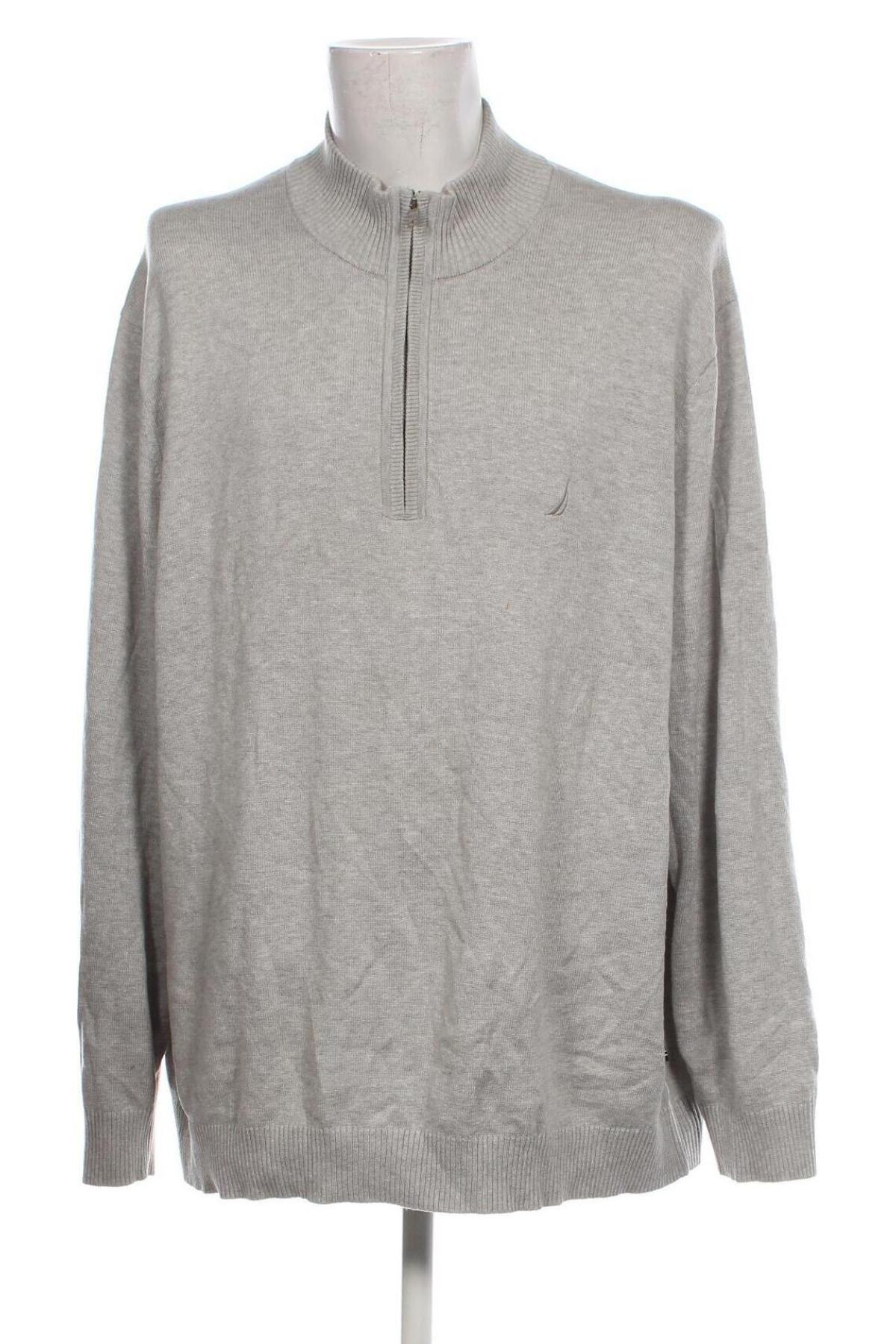 Herrenpullover Nautica, Größe 4XL, Farbe Grau, Preis 18,79 €